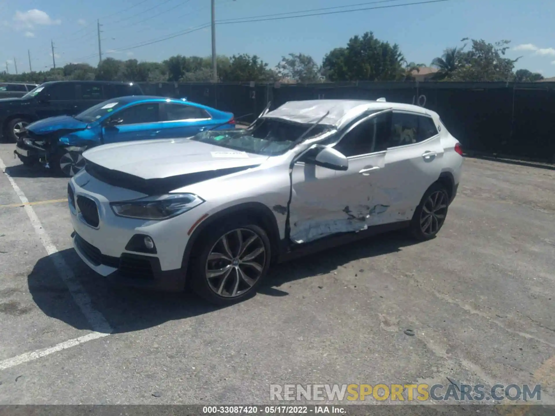 2 Photograph of a damaged car WBXYJ3C5XK5N13001 BMW X2 2019