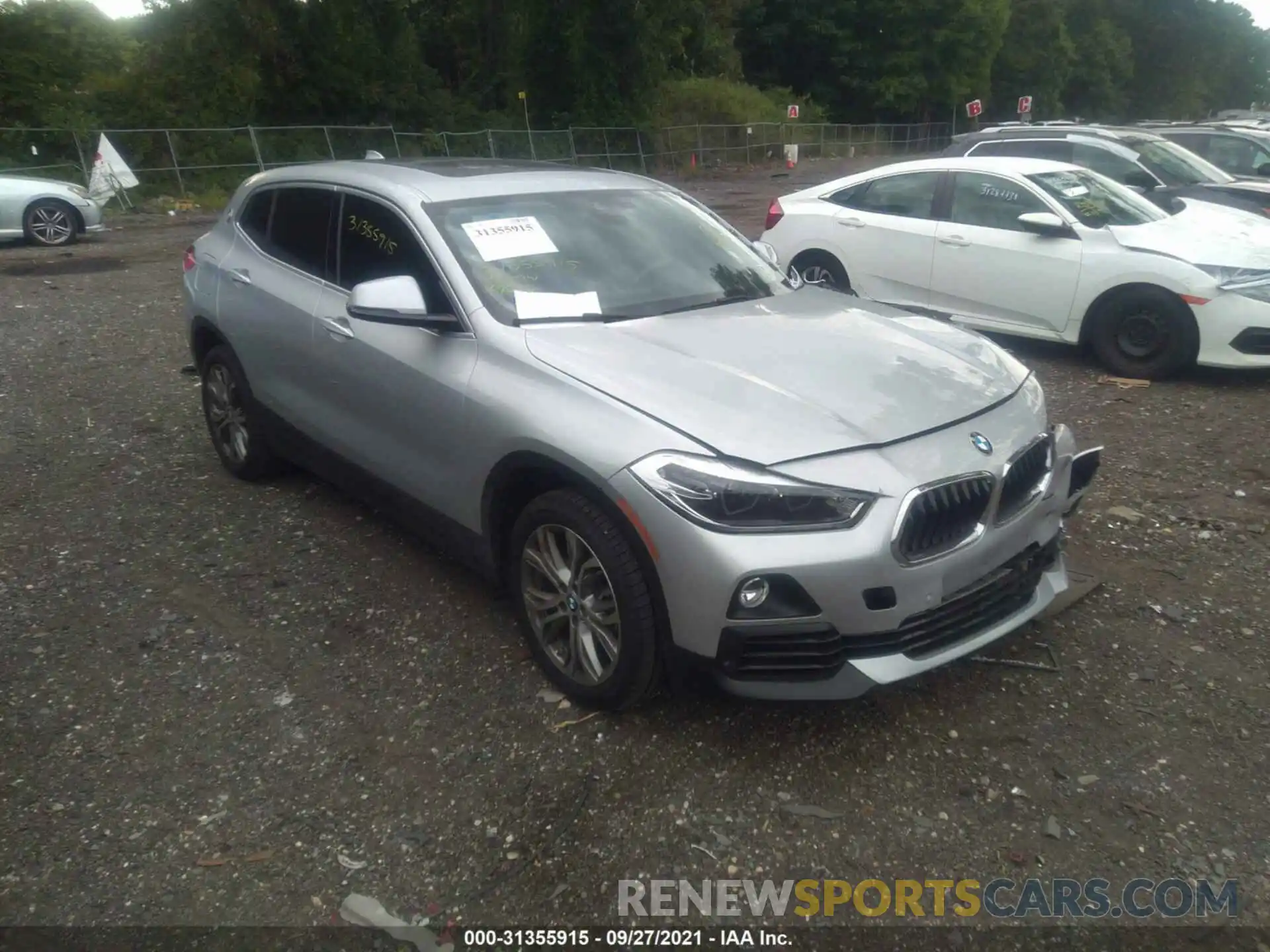 1 Photograph of a damaged car WBXYJ3C5XK5N66779 BMW X2 2019