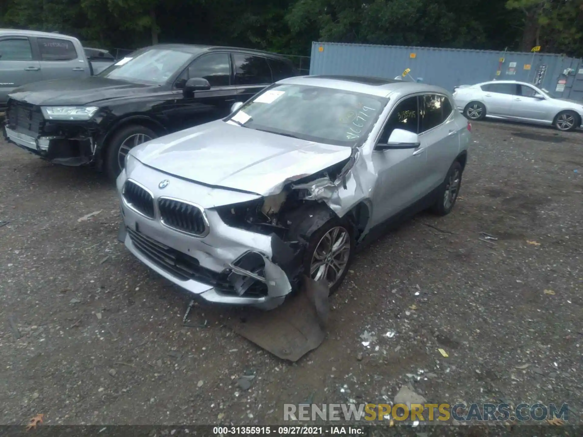 2 Photograph of a damaged car WBXYJ3C5XK5N66779 BMW X2 2019