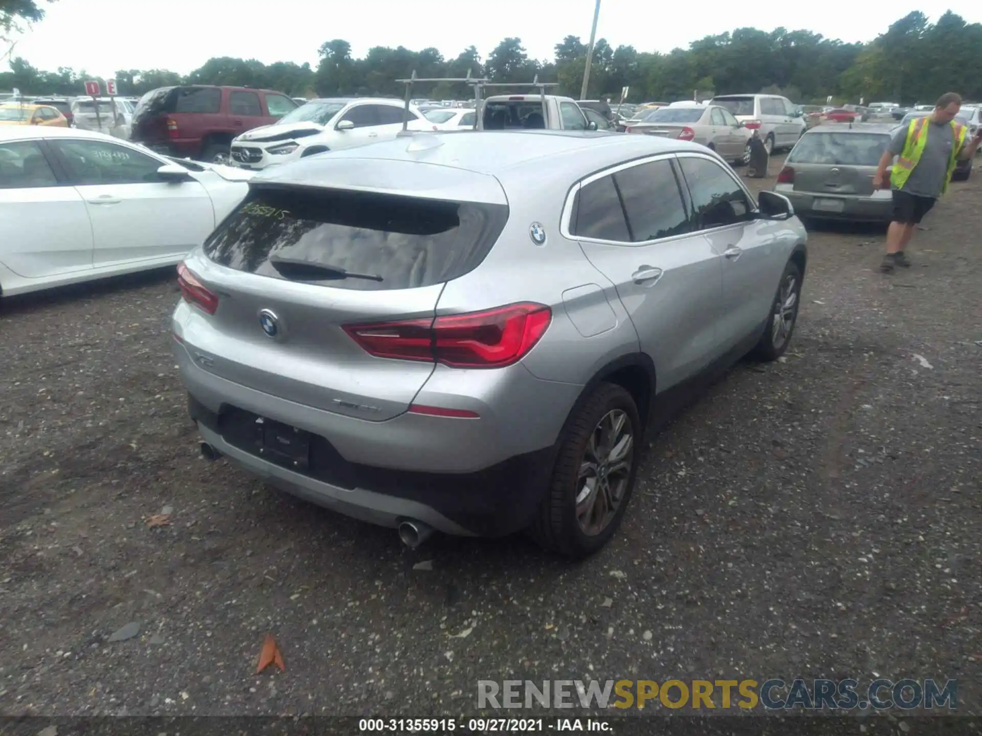 4 Photograph of a damaged car WBXYJ3C5XK5N66779 BMW X2 2019