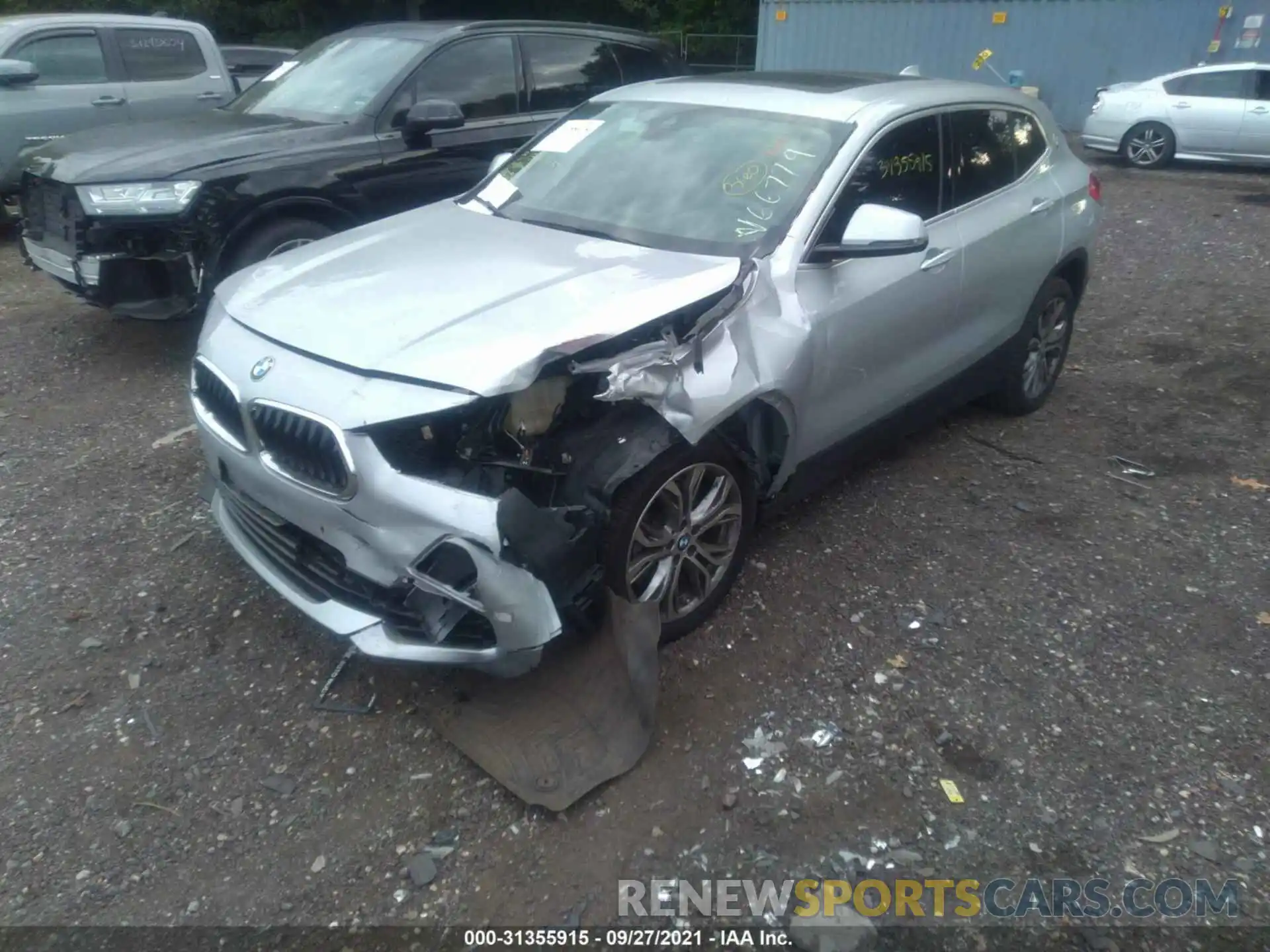 6 Photograph of a damaged car WBXYJ3C5XK5N66779 BMW X2 2019