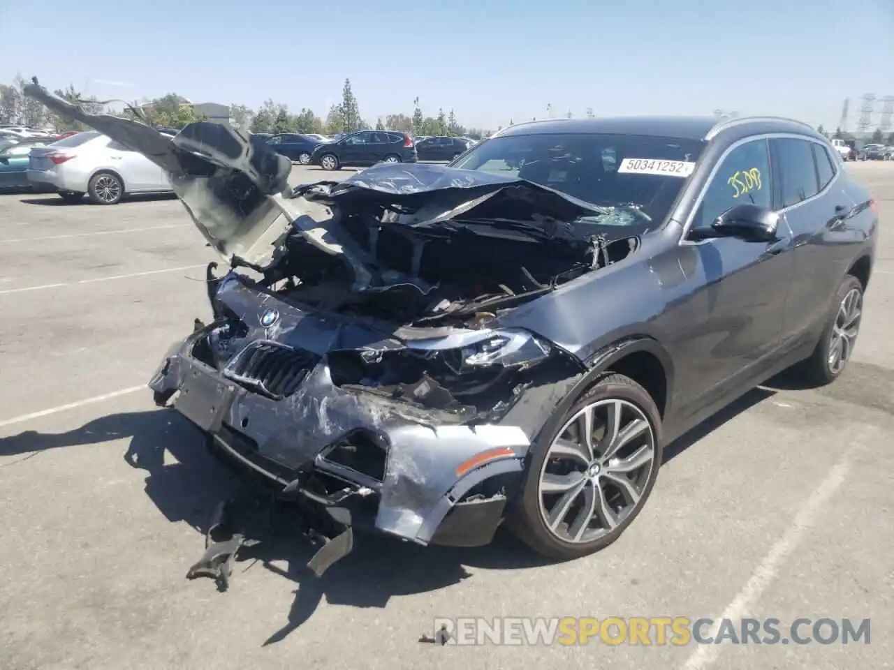 2 Photograph of a damaged car WBXYJ3C5XKEP76928 BMW X2 2019