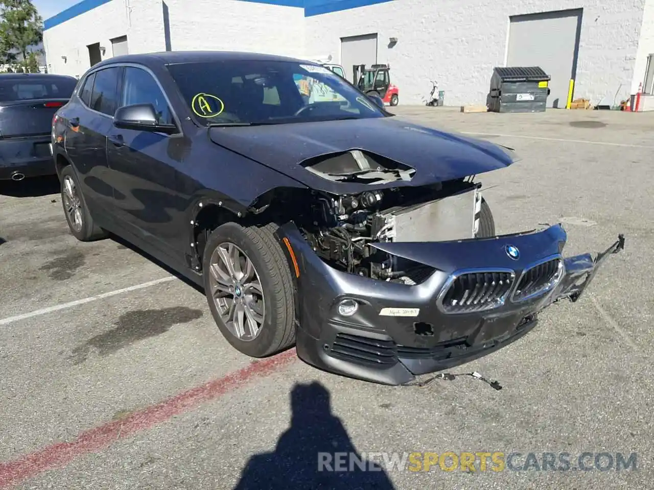 1 Photograph of a damaged car WBXYJ3C5XKEP77285 BMW X2 2019