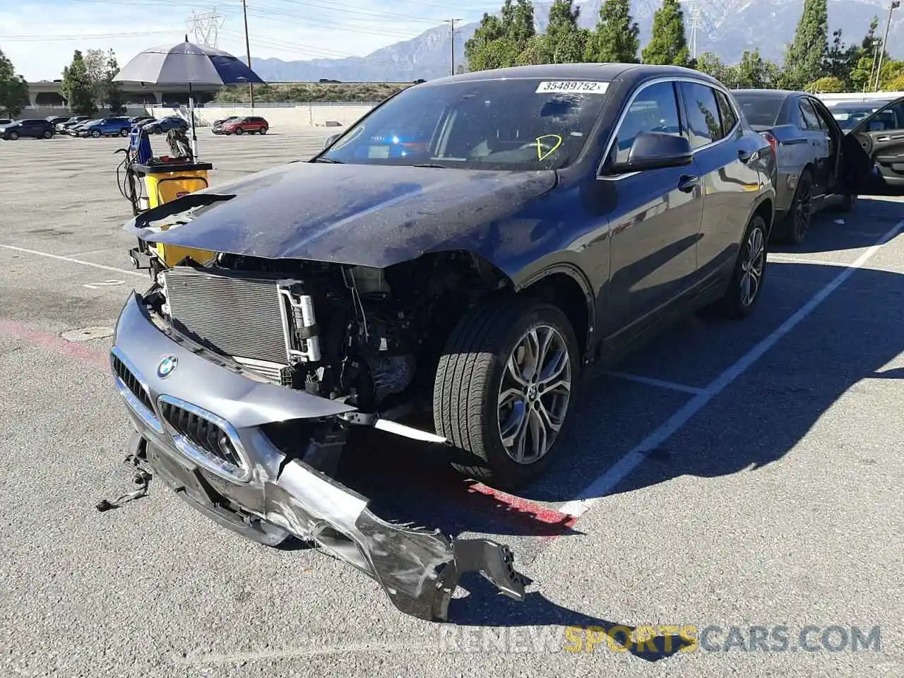 2 Photograph of a damaged car WBXYJ3C5XKEP77285 BMW X2 2019