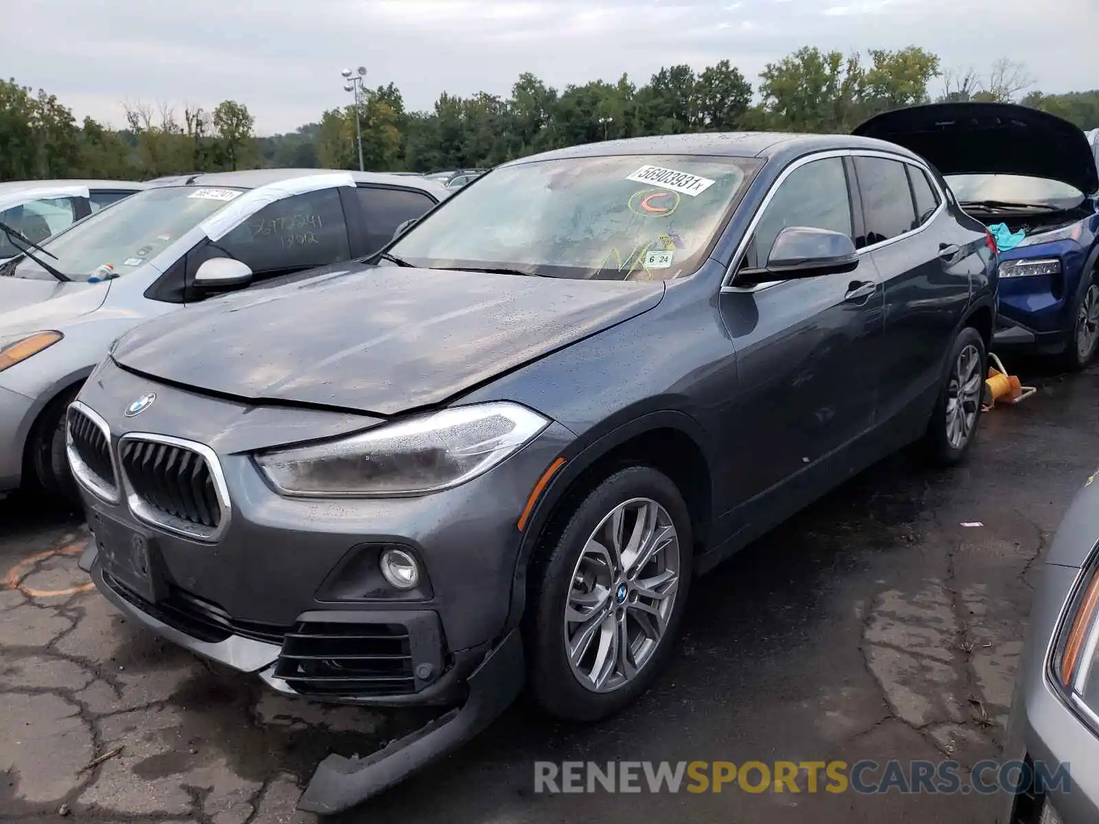 2 Photograph of a damaged car WBXYJ5C50K5N36959 BMW X2 2019