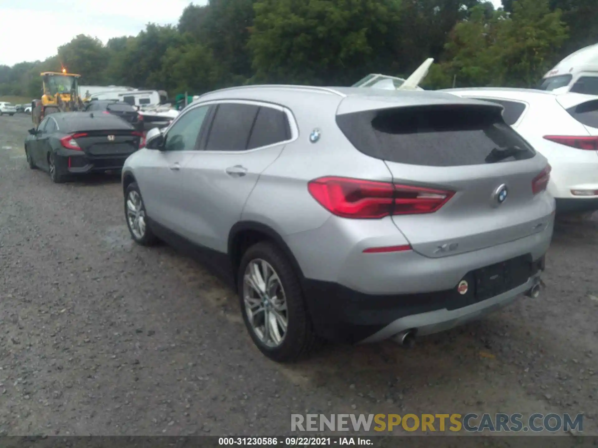 3 Photograph of a damaged car WBXYJ5C50K5N84476 BMW X2 2019