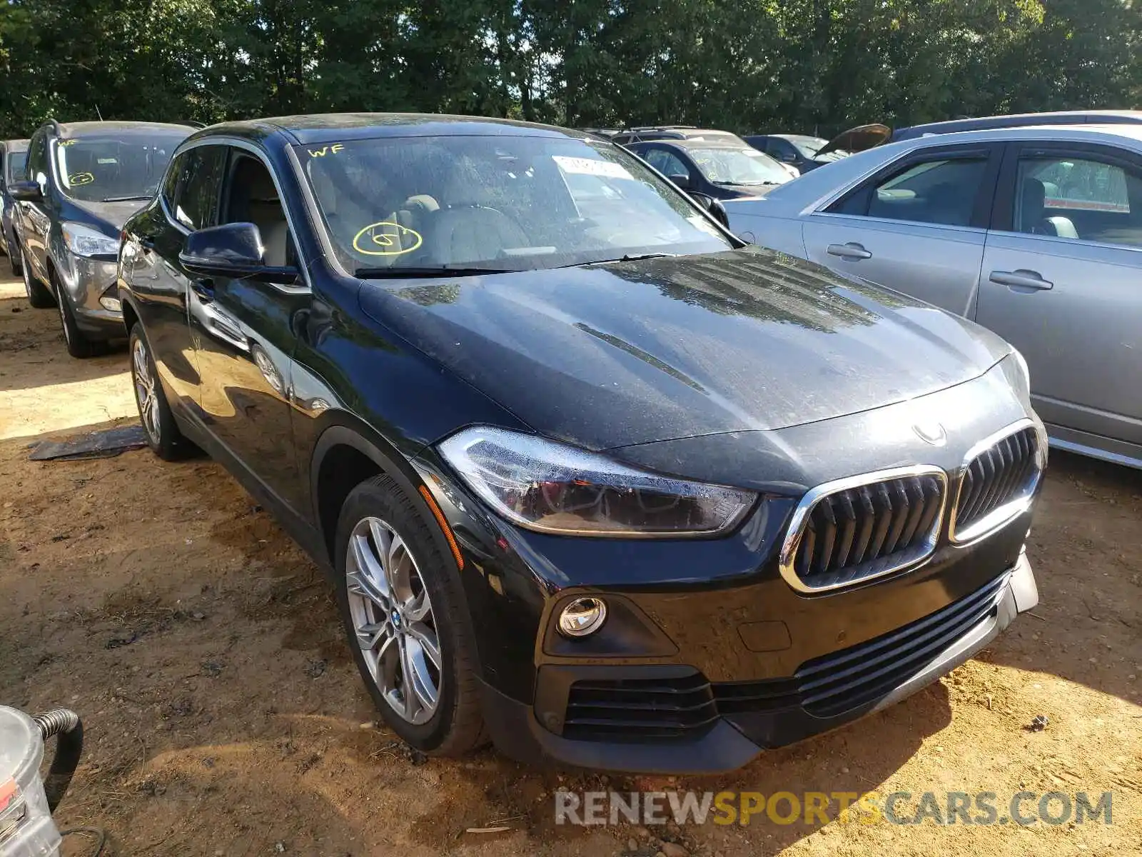 1 Photograph of a damaged car WBXYJ5C50KEF82844 BMW X2 2019