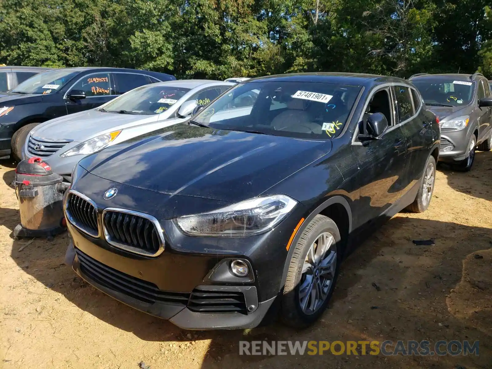 2 Photograph of a damaged car WBXYJ5C50KEF82844 BMW X2 2019