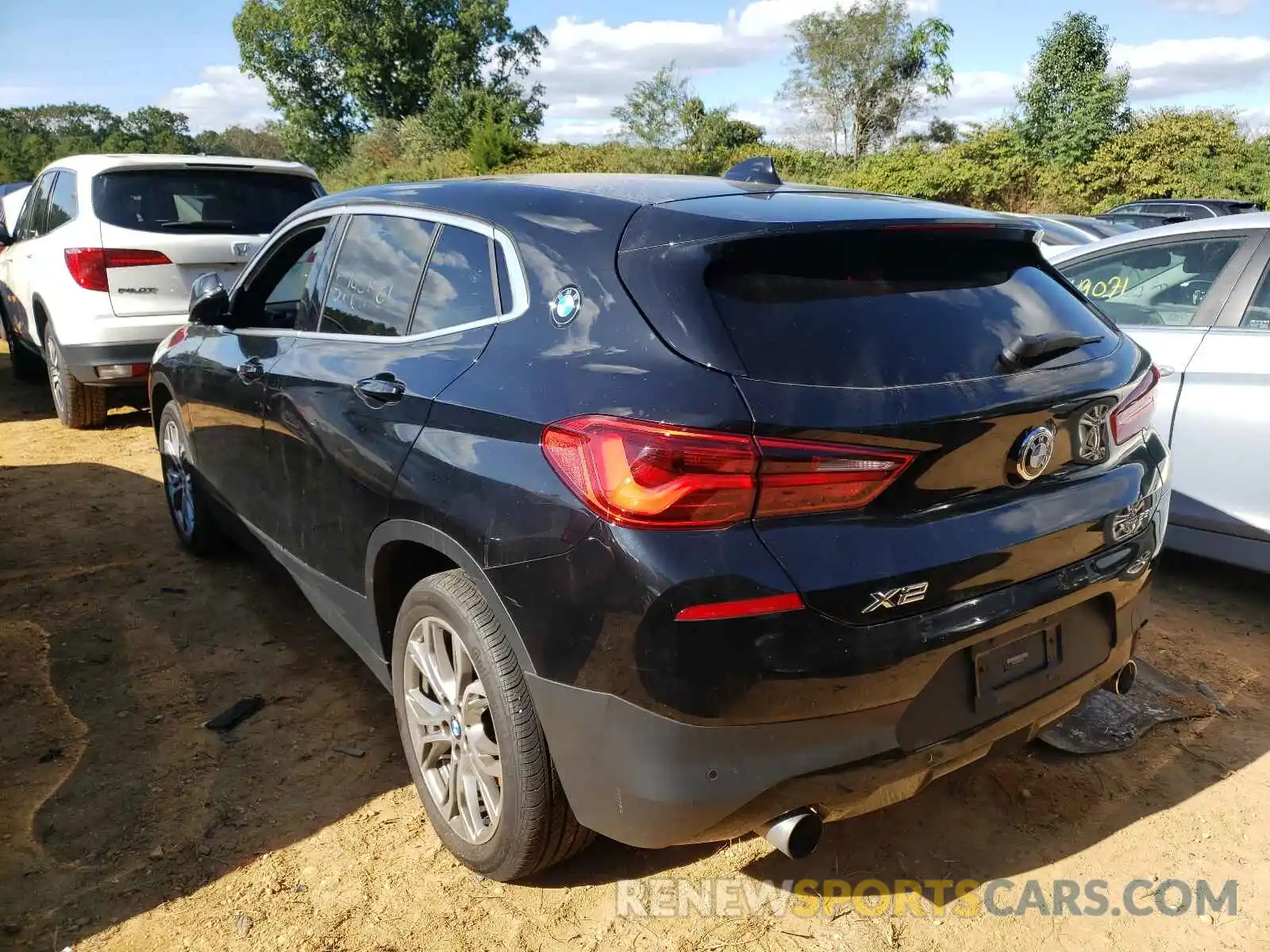 3 Photograph of a damaged car WBXYJ5C50KEF82844 BMW X2 2019