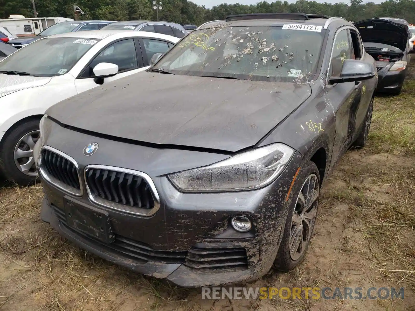 2 Photograph of a damaged car WBXYJ5C50KEF83122 BMW X2 2019