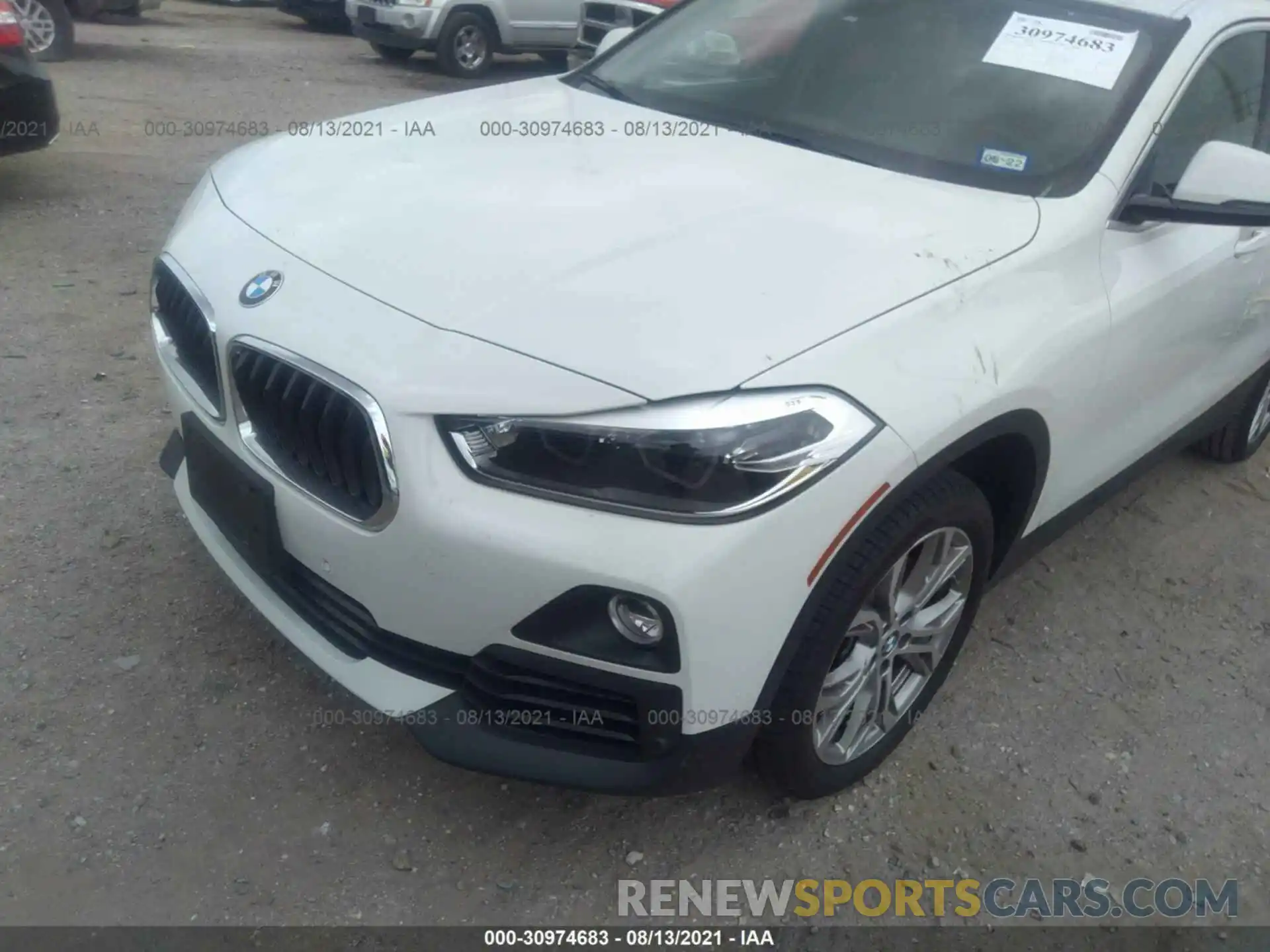 6 Photograph of a damaged car WBXYJ5C50KEF83444 BMW X2 2019