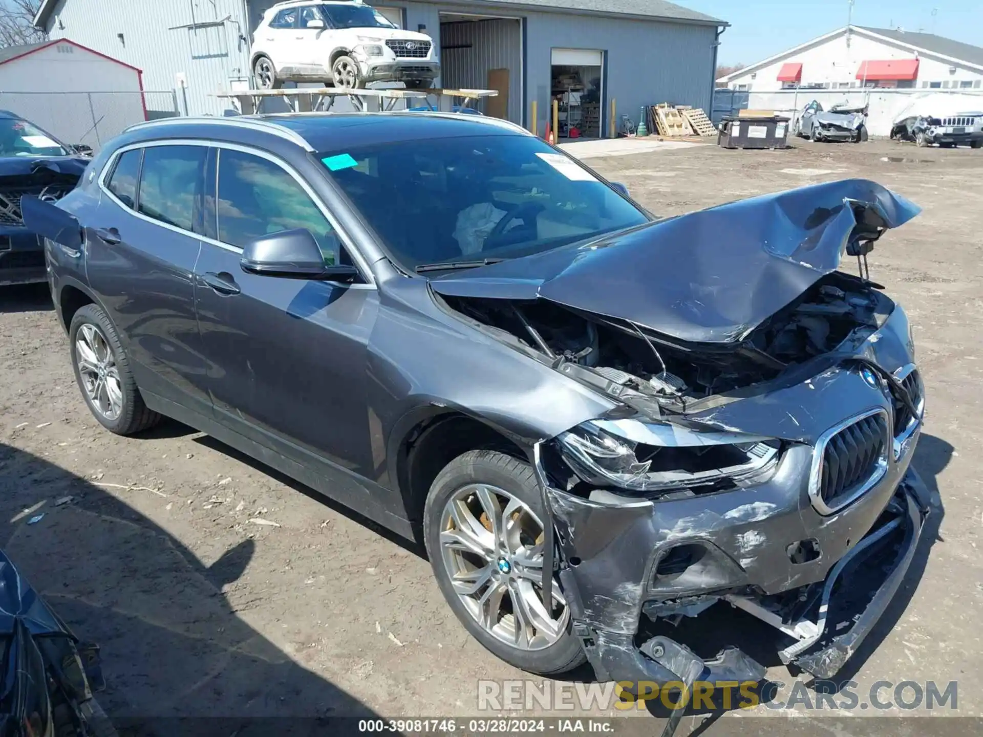 13 Photograph of a damaged car WBXYJ5C51K5N10595 BMW X2 2019