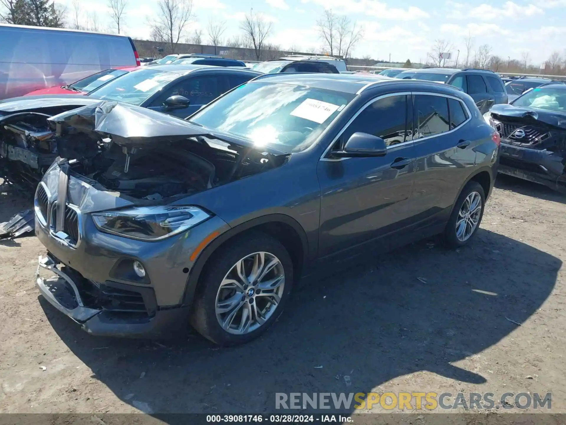 2 Photograph of a damaged car WBXYJ5C51K5N10595 BMW X2 2019