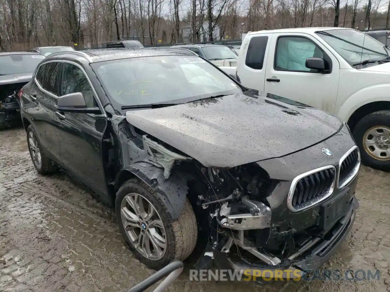 1 Photograph of a damaged car WBXYJ5C51K5N15294 BMW X2 2019