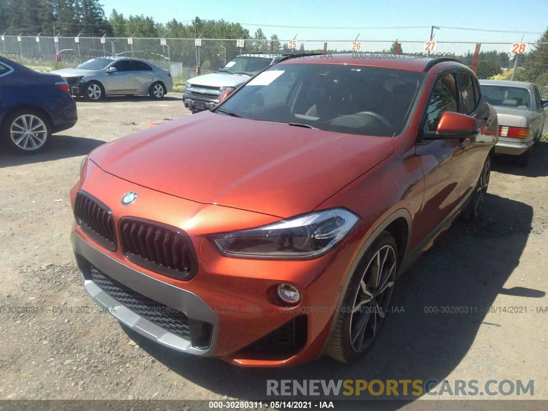 2 Photograph of a damaged car WBXYJ5C51K5N41488 BMW X2 2019