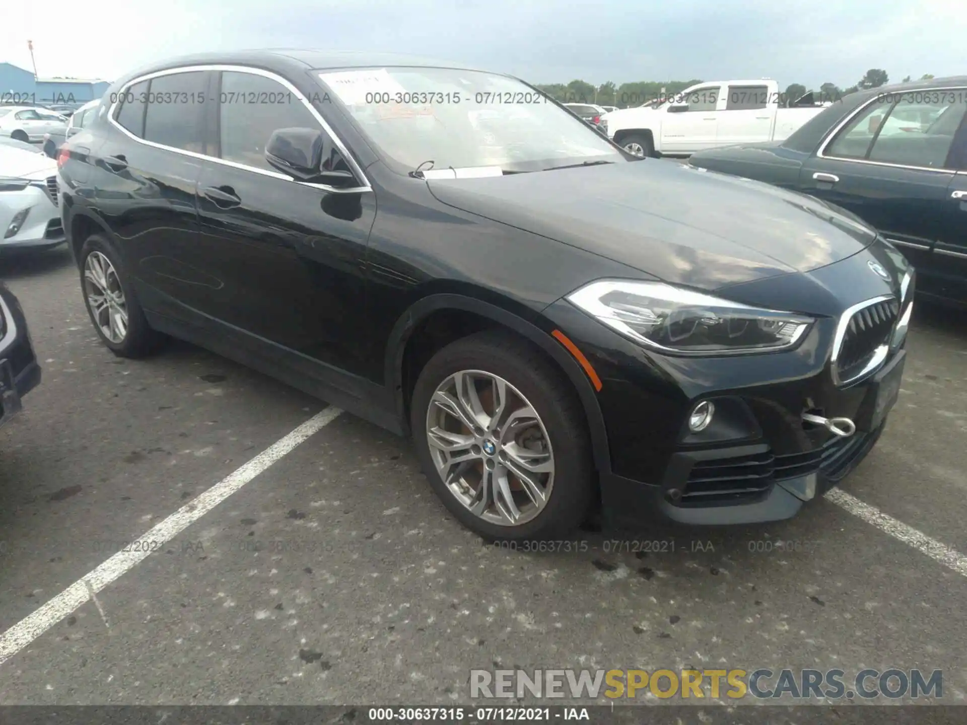 1 Photograph of a damaged car WBXYJ5C51K5N77584 BMW X2 2019