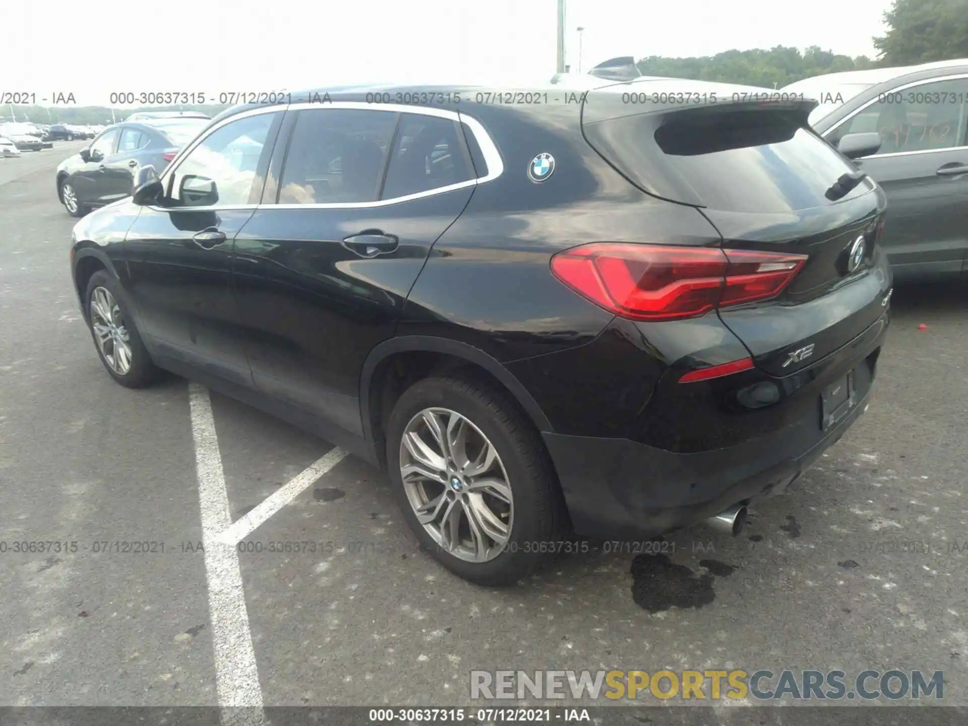 3 Photograph of a damaged car WBXYJ5C51K5N77584 BMW X2 2019