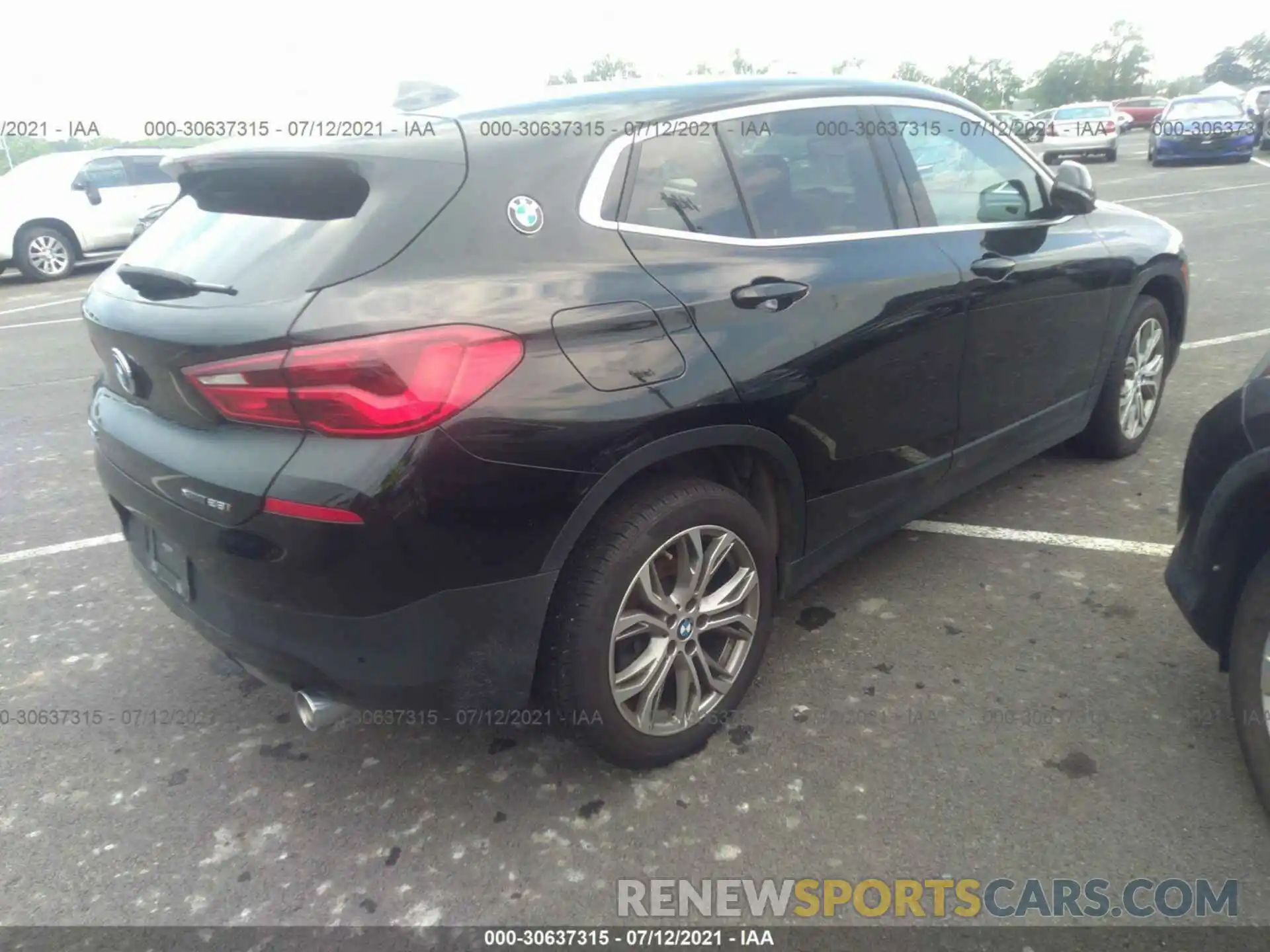 4 Photograph of a damaged car WBXYJ5C51K5N77584 BMW X2 2019