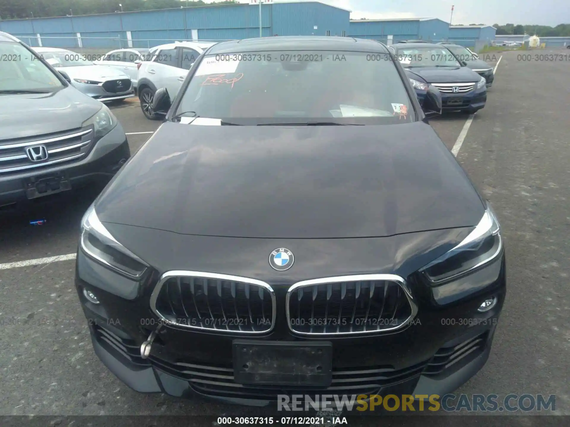 6 Photograph of a damaged car WBXYJ5C51K5N77584 BMW X2 2019