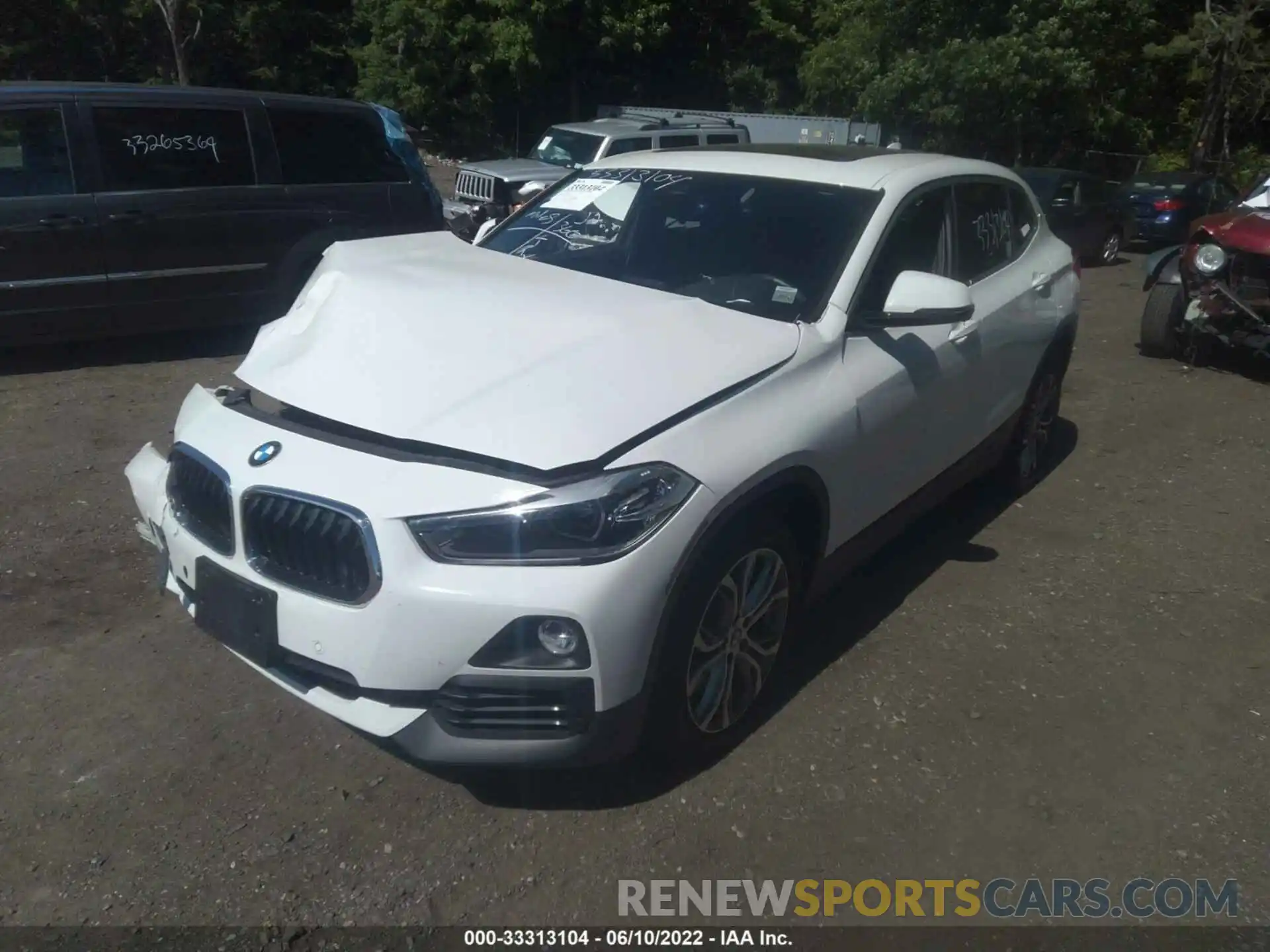 2 Фотография поврежденного автомобиля WBXYJ5C51KEF83260 BMW X2 2019