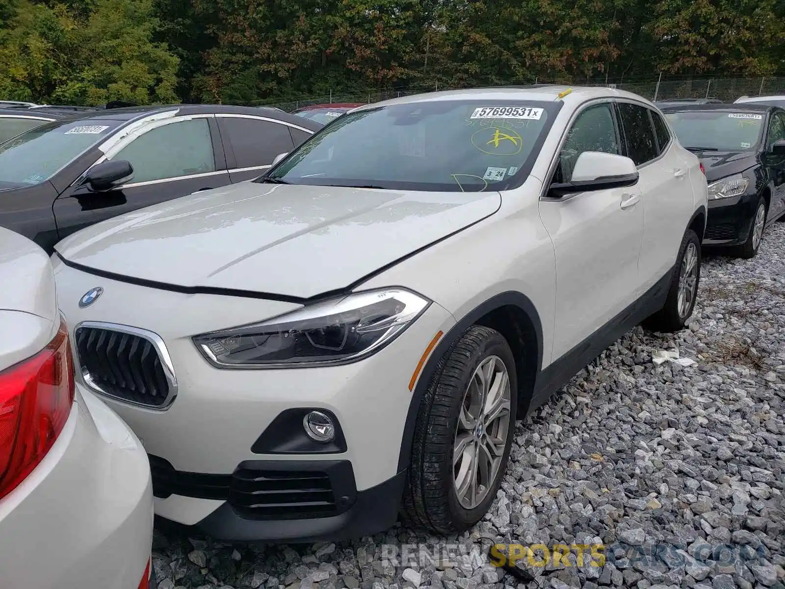 2 Photograph of a damaged car WBXYJ5C51KEF83551 BMW X2 2019