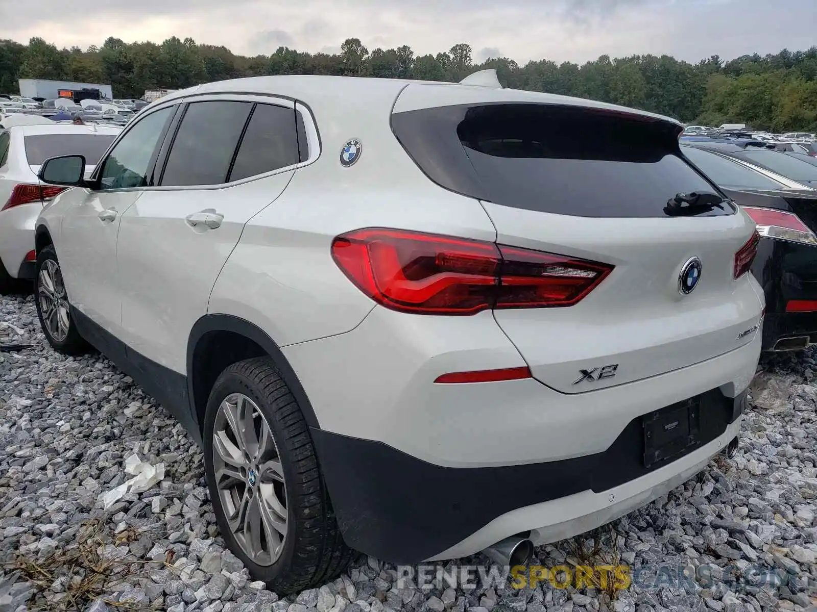 3 Photograph of a damaged car WBXYJ5C51KEF83551 BMW X2 2019