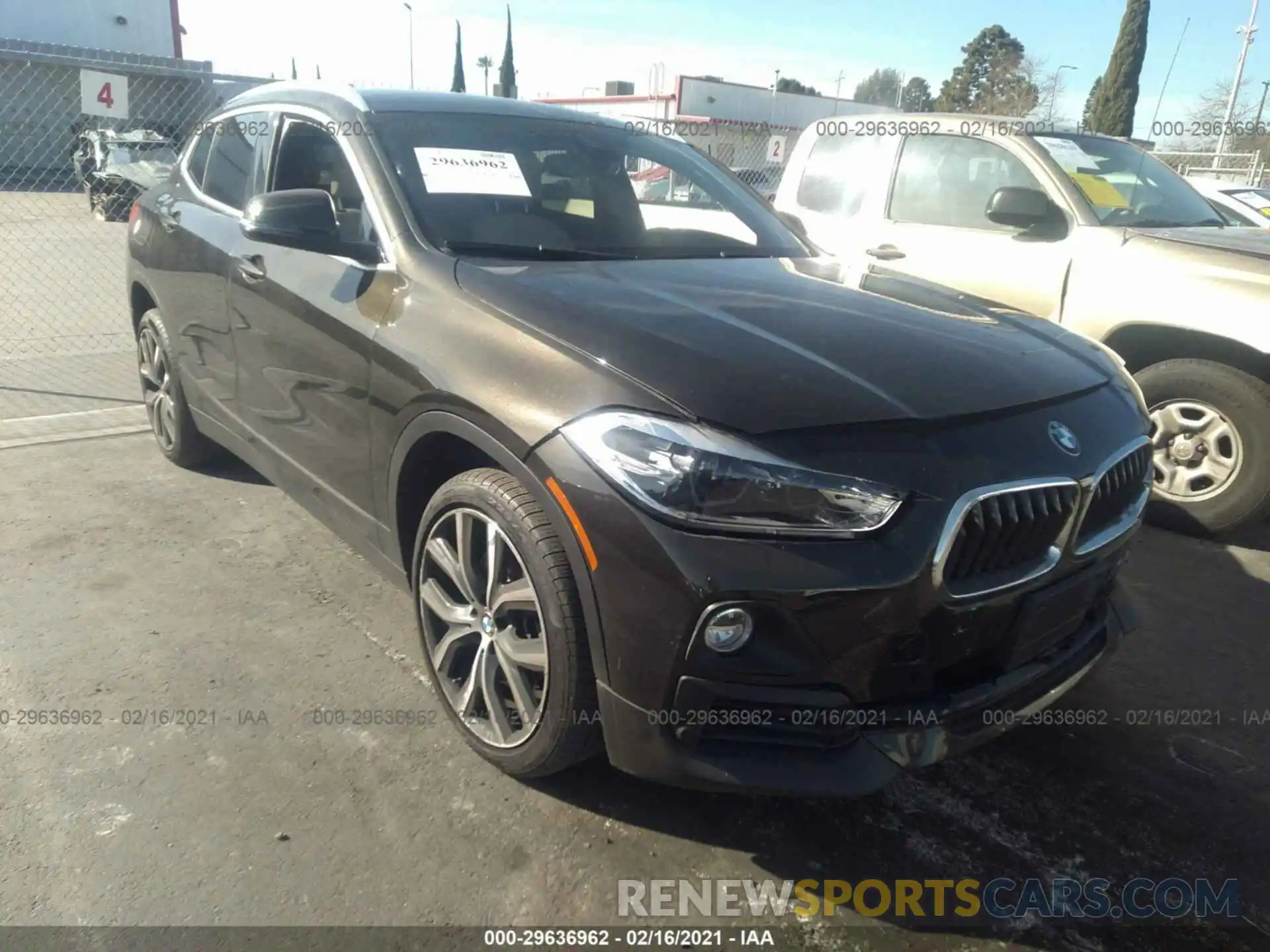 1 Photograph of a damaged car WBXYJ5C52K5N37787 BMW X2 2019