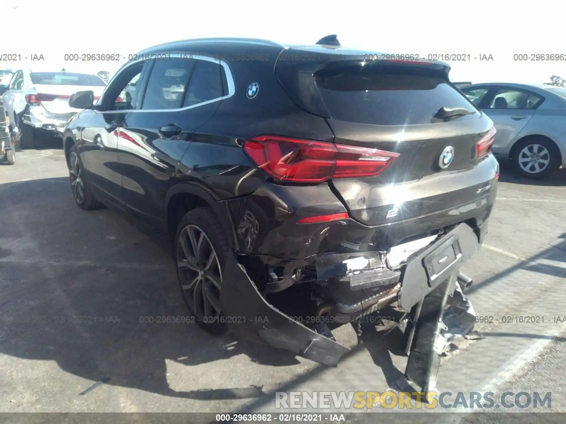 3 Фотография поврежденного автомобиля WBXYJ5C52K5N37787 BMW X2 2019