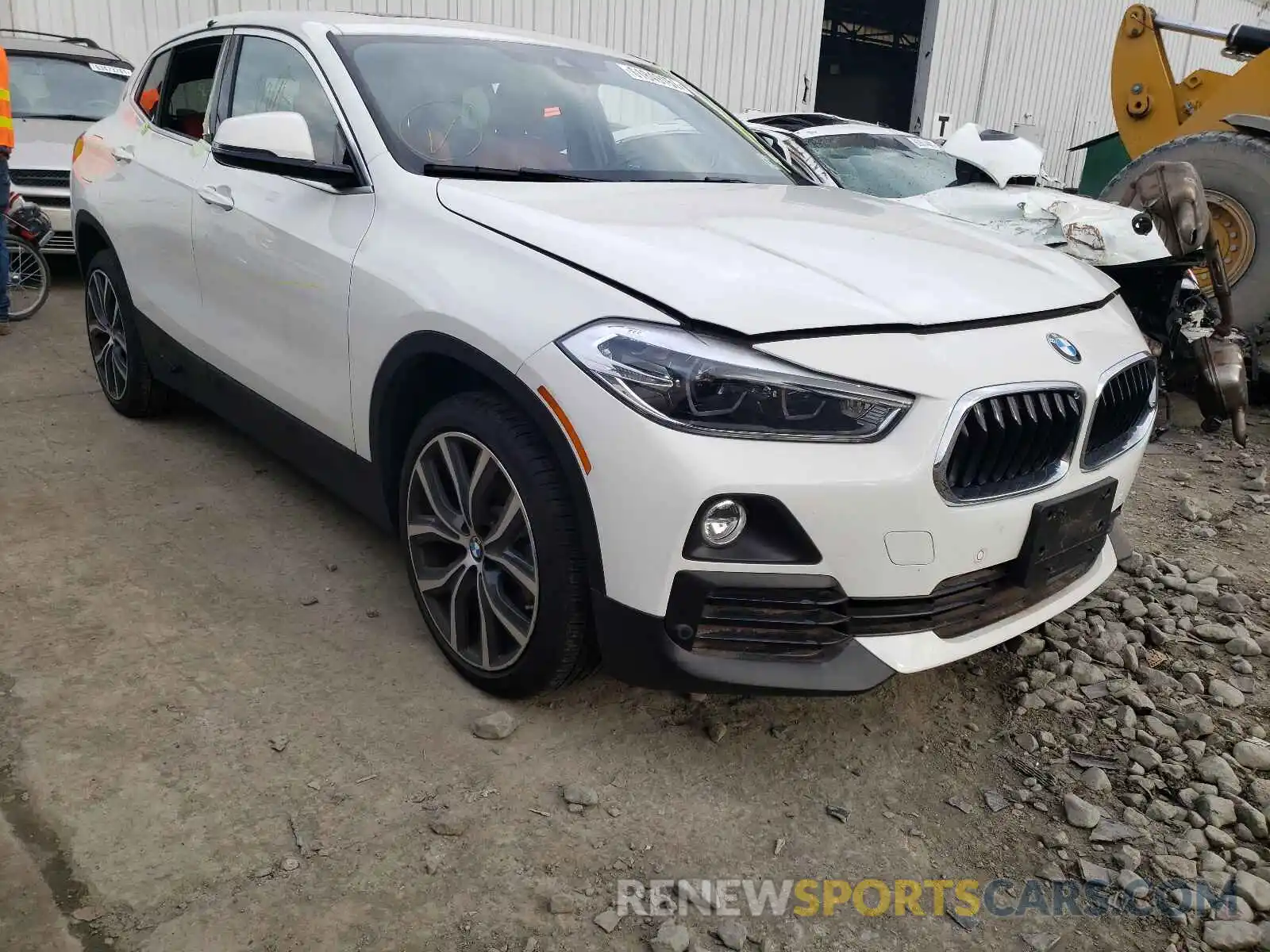 1 Photograph of a damaged car WBXYJ5C52K5N79408 BMW X2 2019