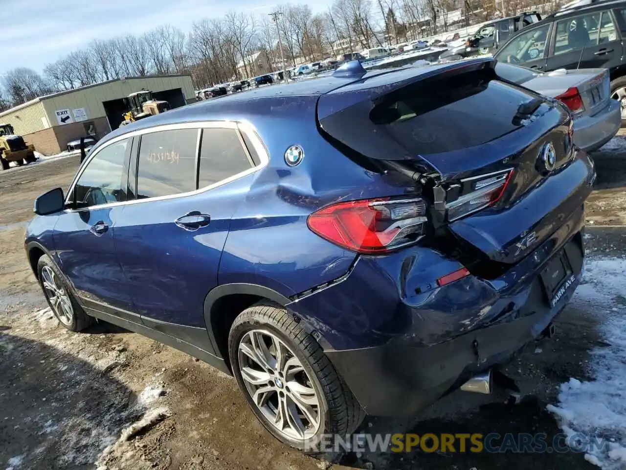 2 Photograph of a damaged car WBXYJ5C52KEF83123 BMW X2 2019