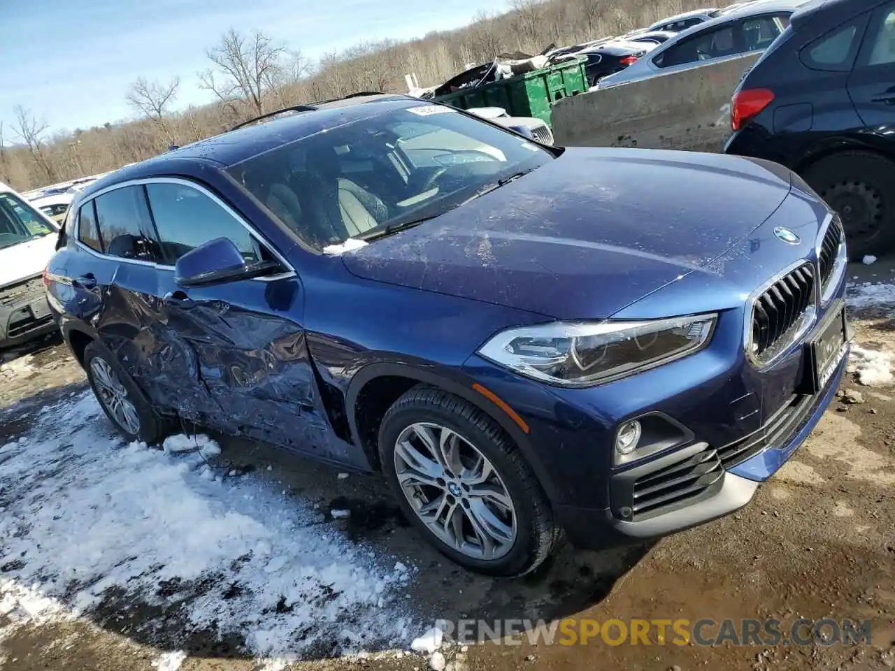 4 Photograph of a damaged car WBXYJ5C52KEF83123 BMW X2 2019