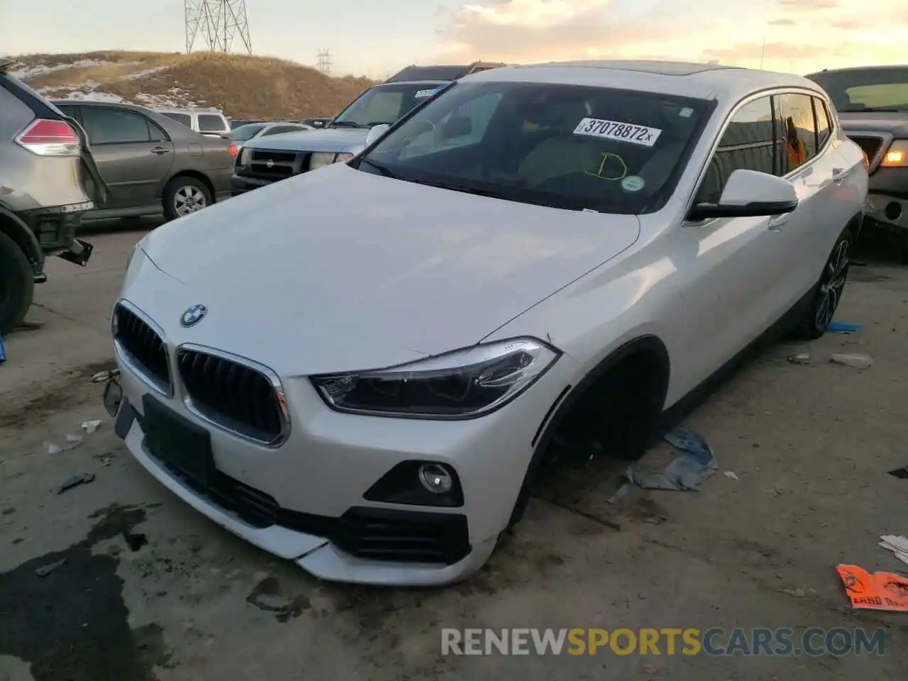 2 Photograph of a damaged car WBXYJ5C53K5N83760 BMW X2 2019