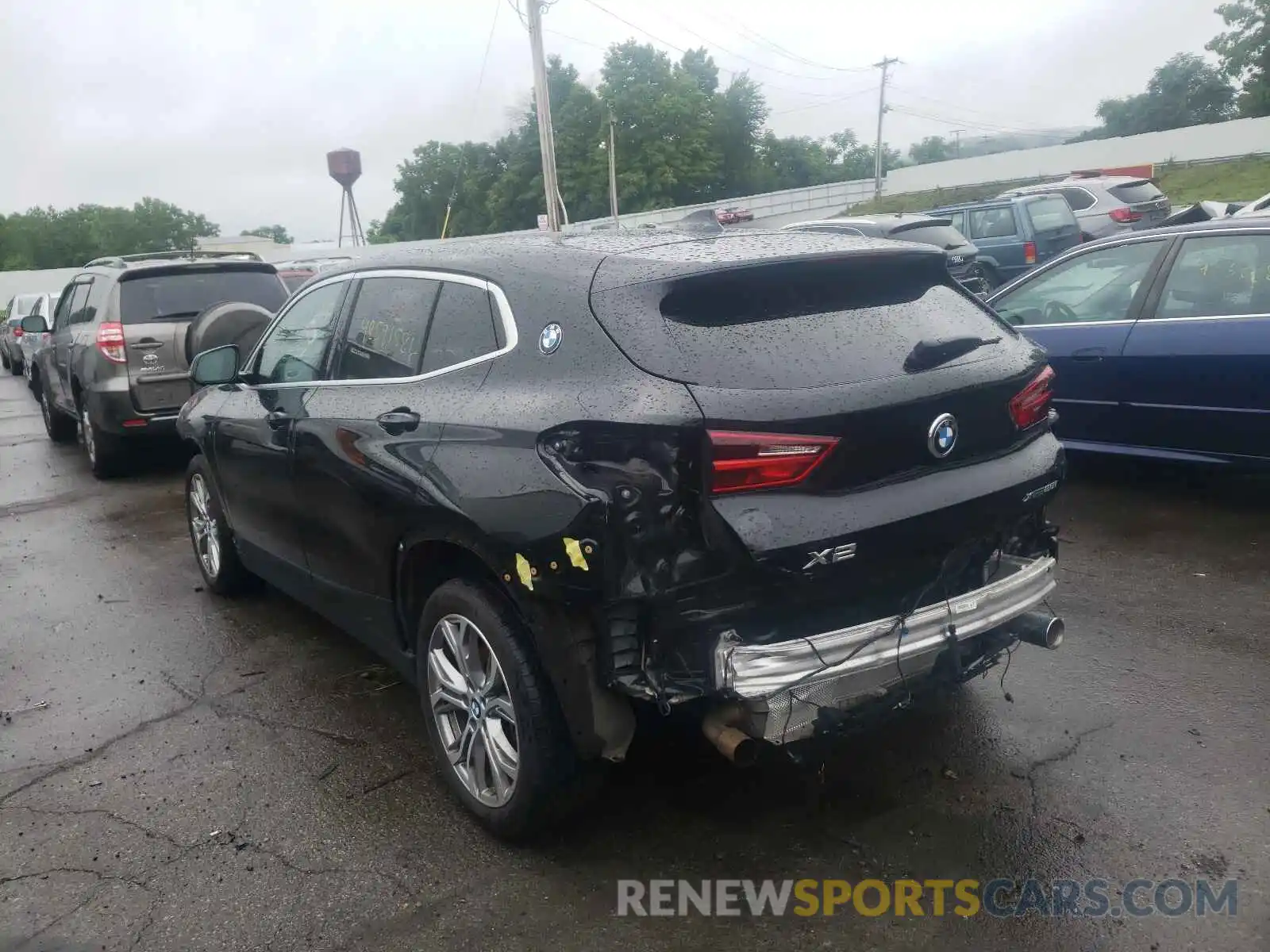 3 Photograph of a damaged car WBXYJ5C53KEF83020 BMW X2 2019