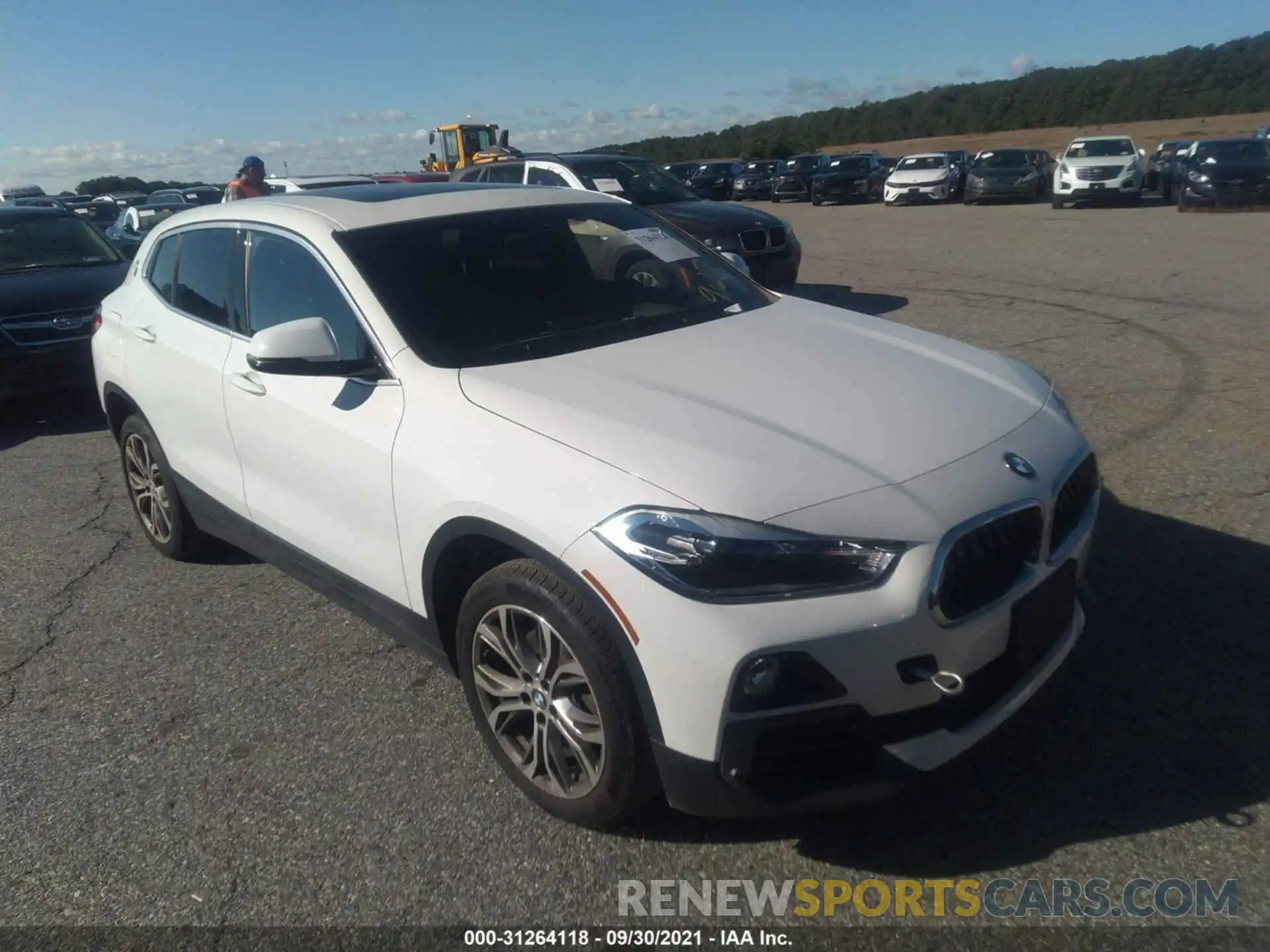 1 Photograph of a damaged car WBXYJ5C54K5N35572 BMW X2 2019