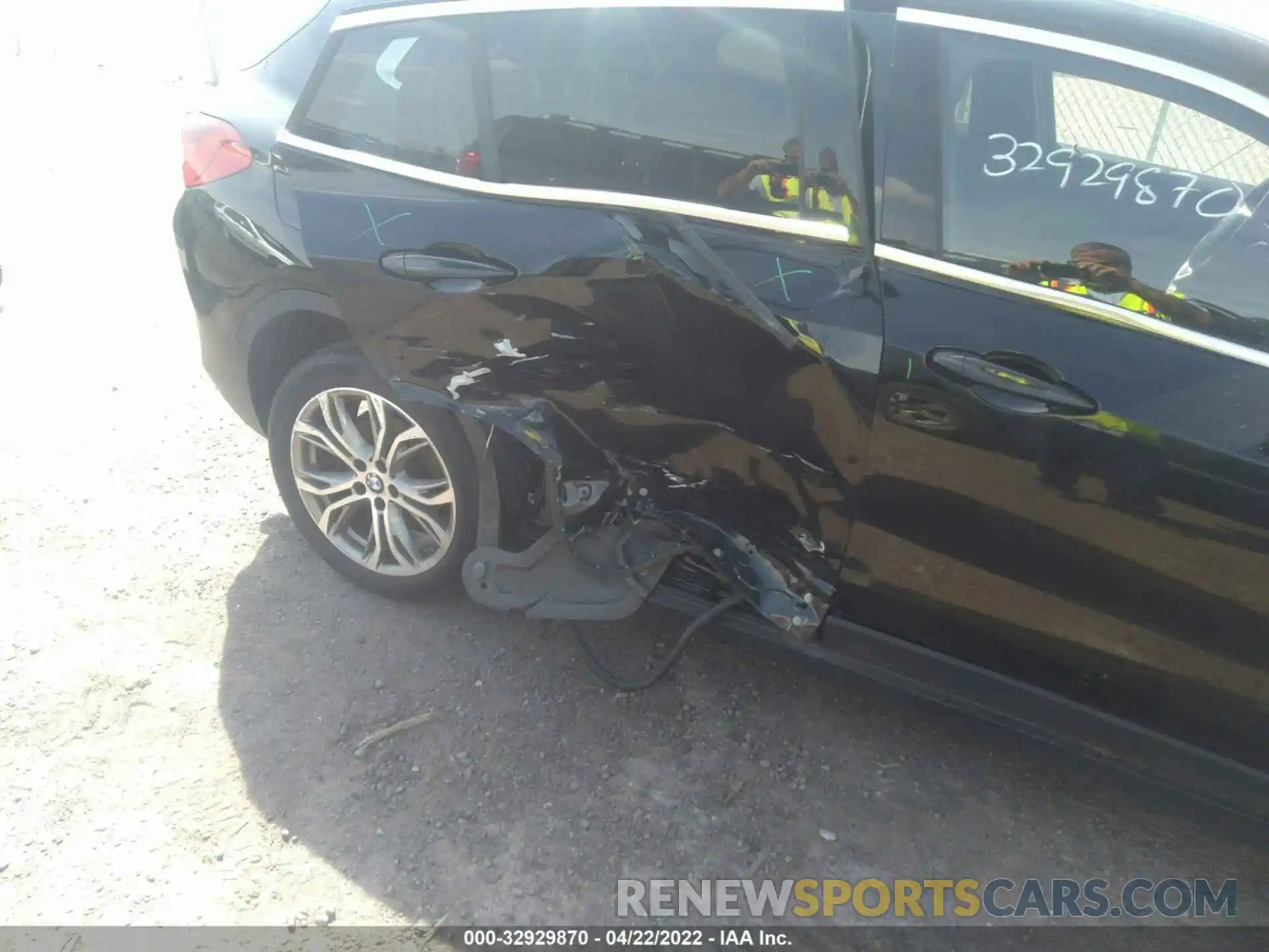 6 Photograph of a damaged car WBXYJ5C54K5N54025 BMW X2 2019