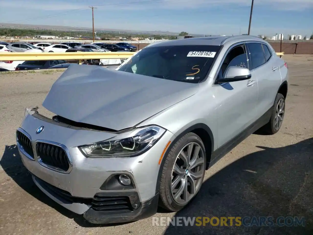 2 Photograph of a damaged car WBXYJ5C54KEF82829 BMW X2 2019