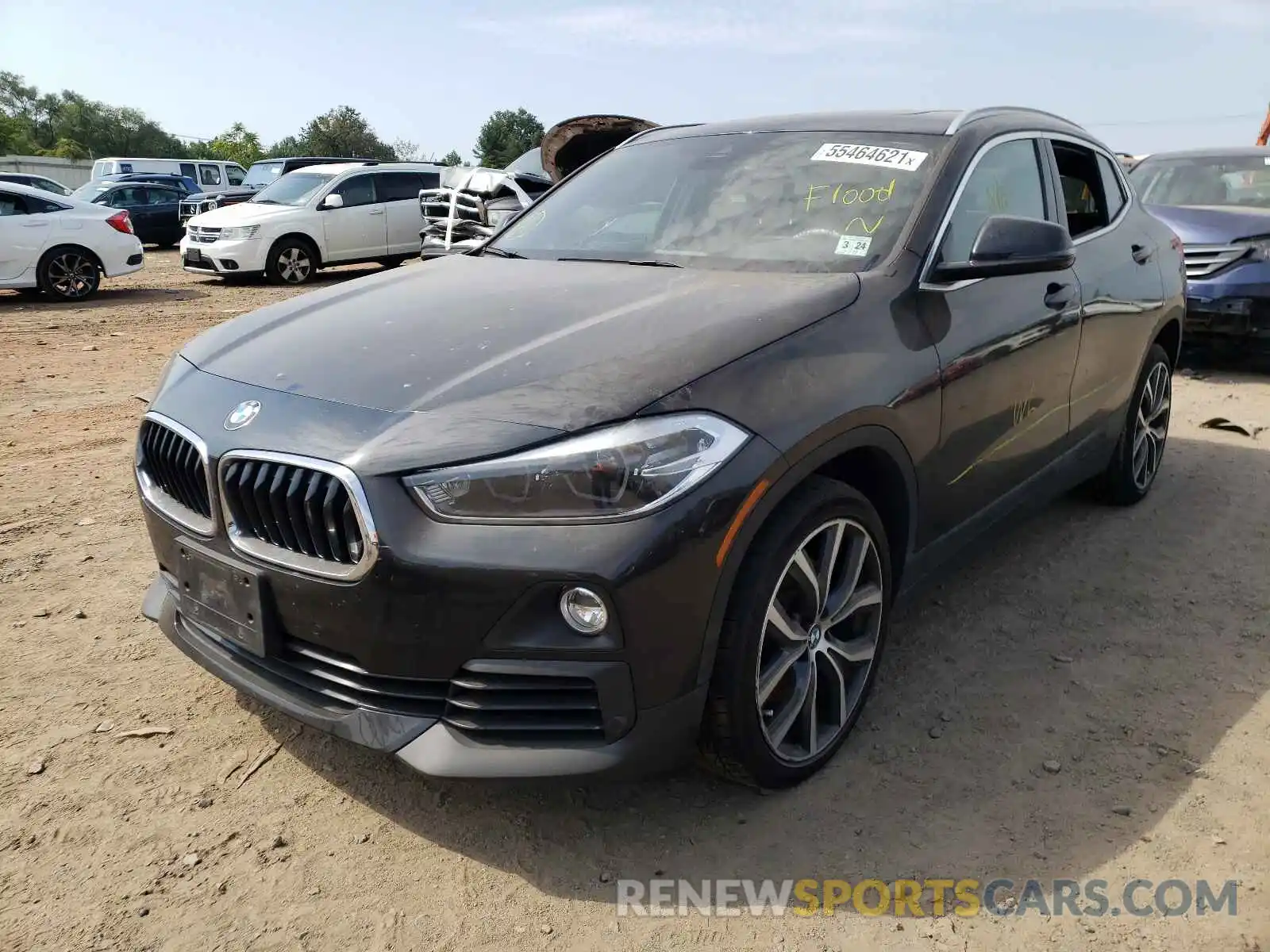 2 Photograph of a damaged car WBXYJ5C55KEF83293 BMW X2 2019