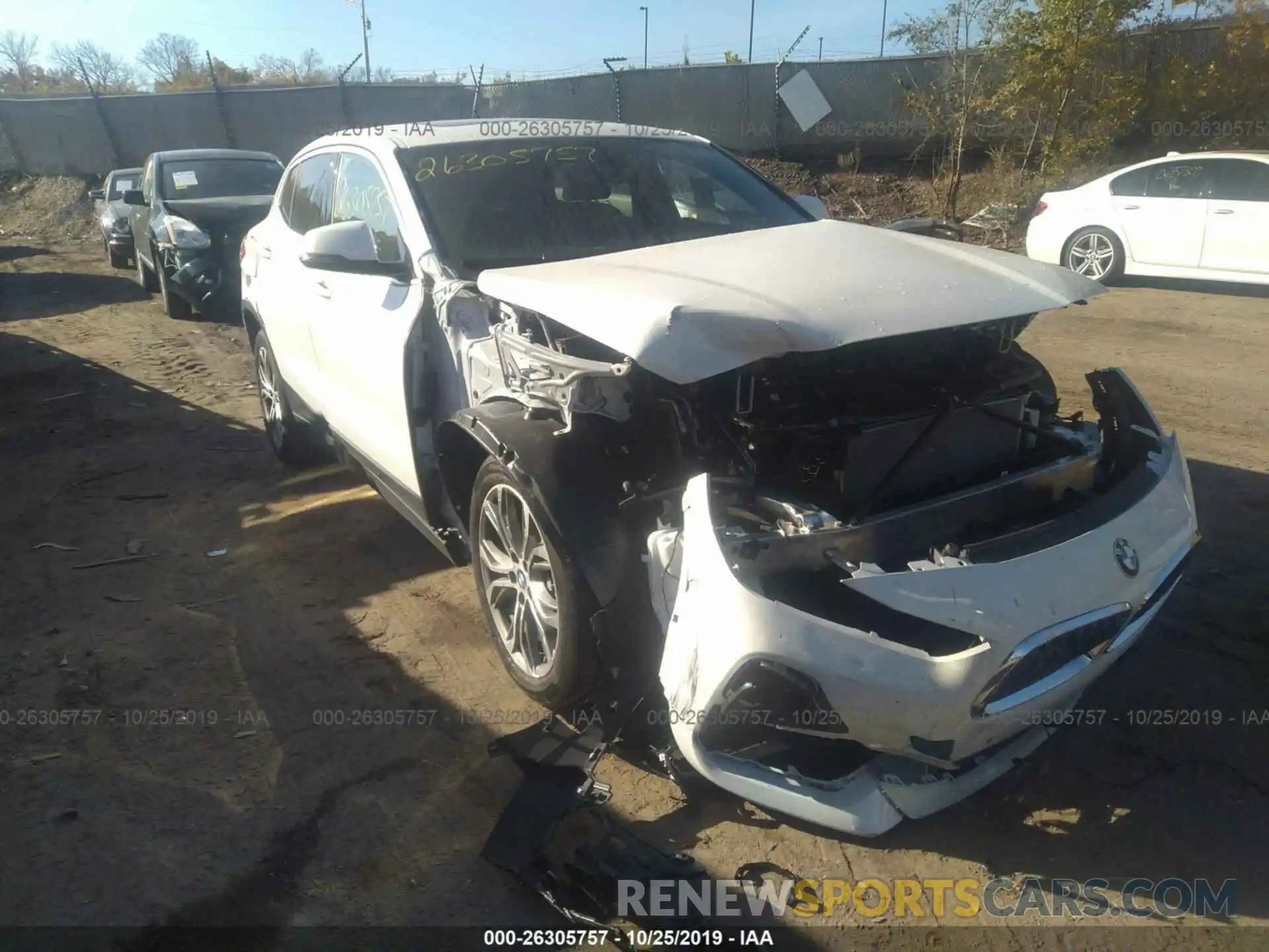 6 Photograph of a damaged car WBXYJ5C56K5N20183 BMW X2 2019