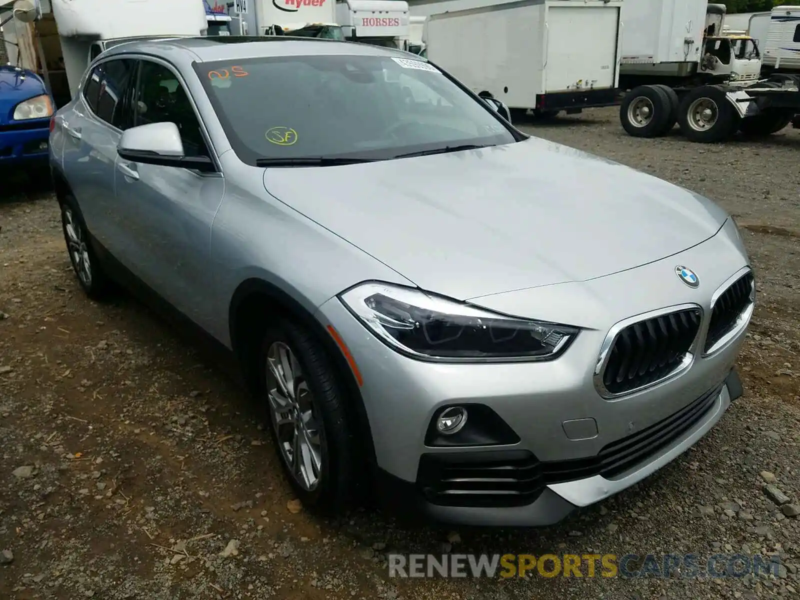 1 Photograph of a damaged car WBXYJ5C56K5N37811 BMW X2 2019