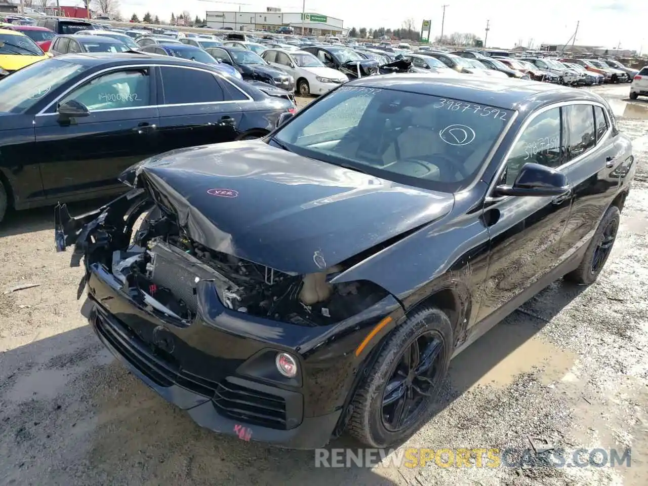 2 Photograph of a damaged car WBXYJ5C56K5N41003 BMW X2 2019