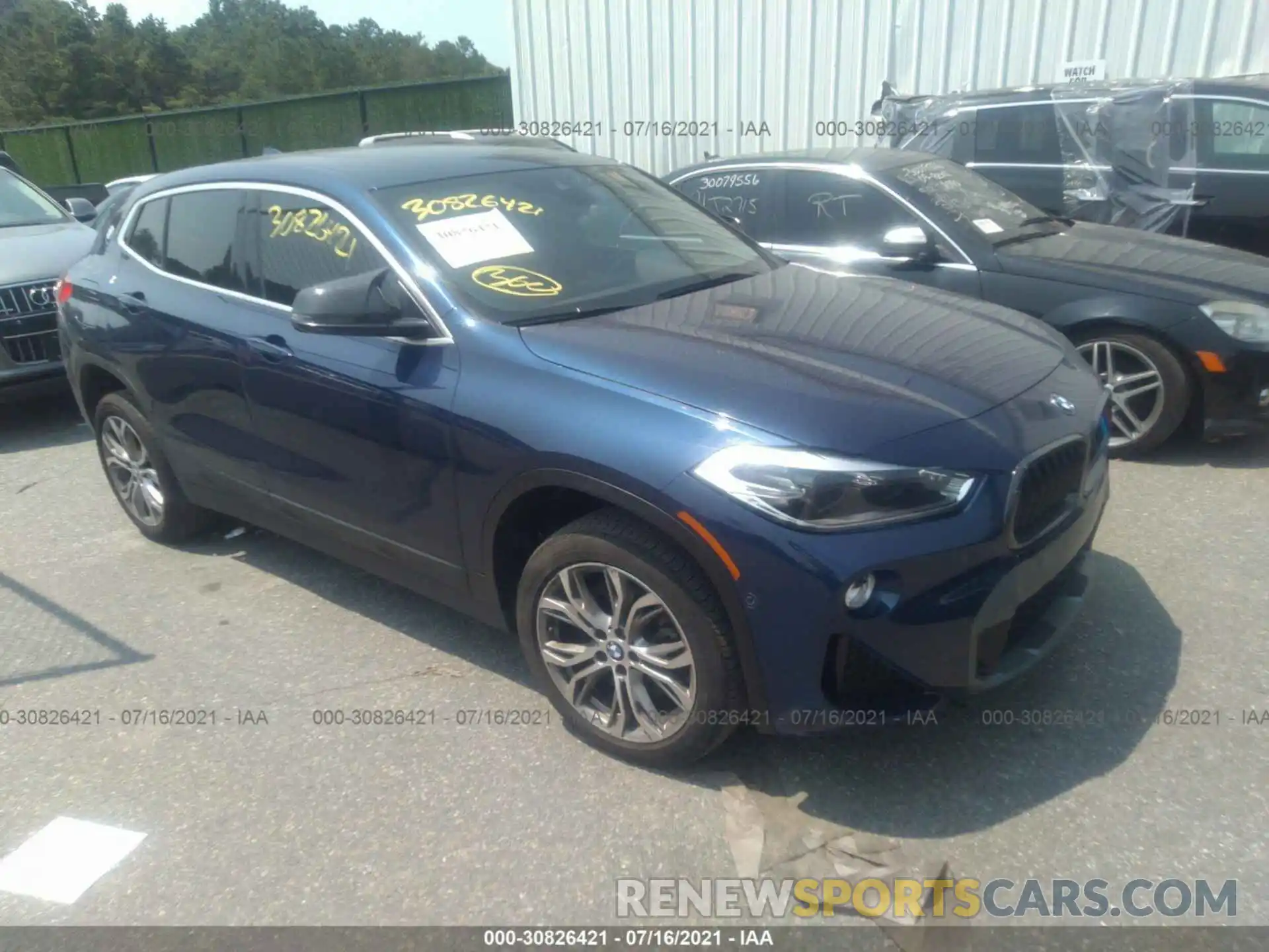 1 Photograph of a damaged car WBXYJ5C56K5N77922 BMW X2 2019