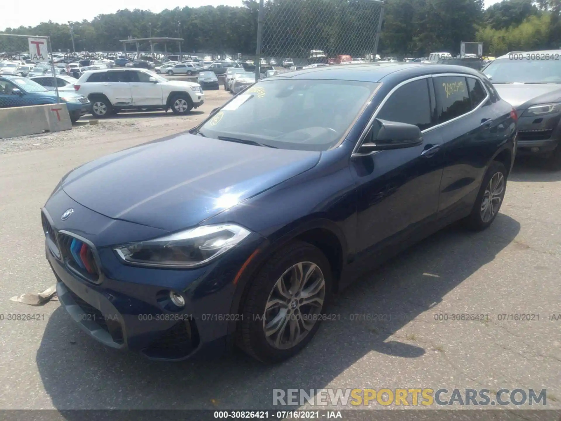 2 Photograph of a damaged car WBXYJ5C56K5N77922 BMW X2 2019