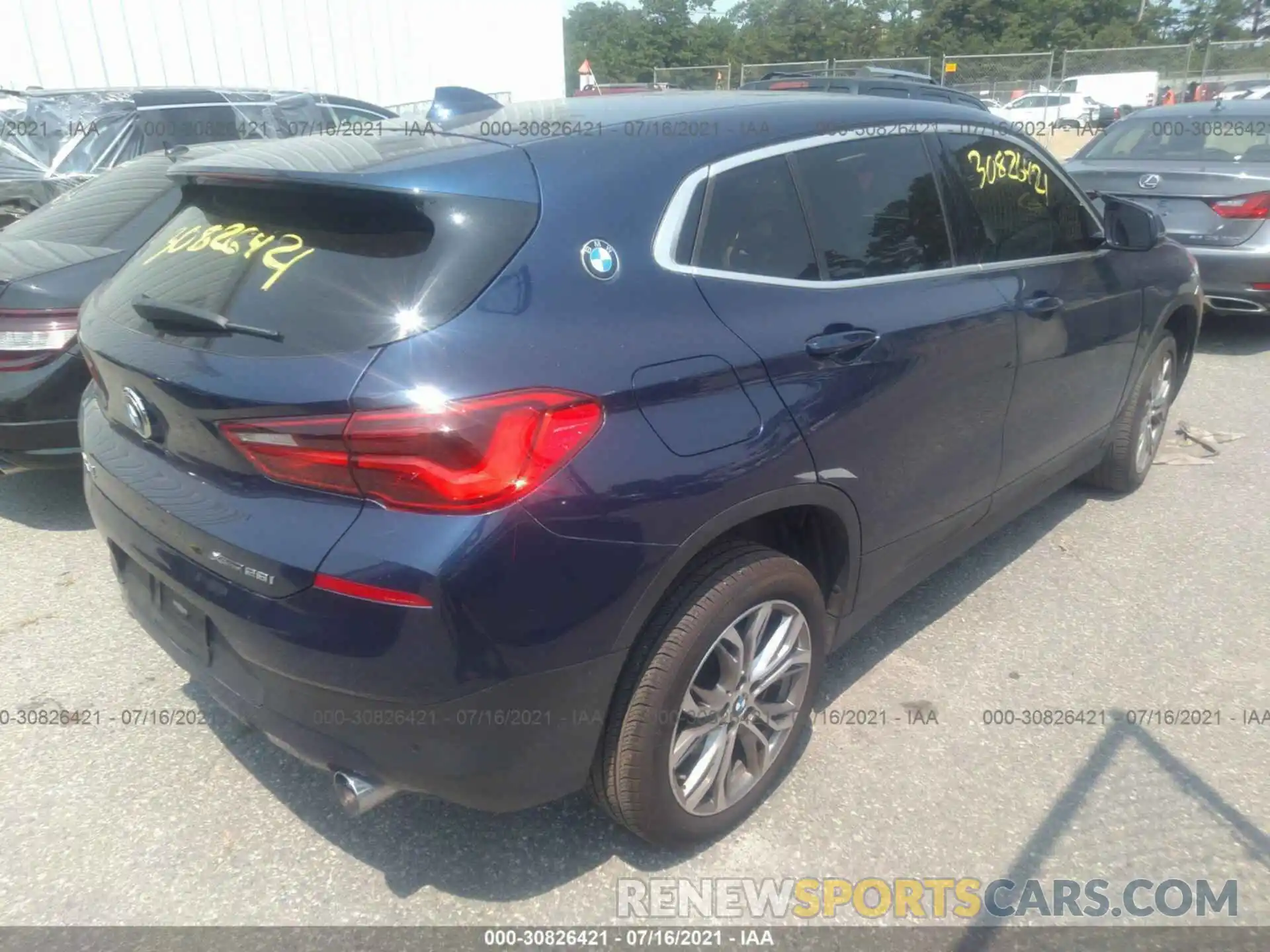 4 Photograph of a damaged car WBXYJ5C56K5N77922 BMW X2 2019