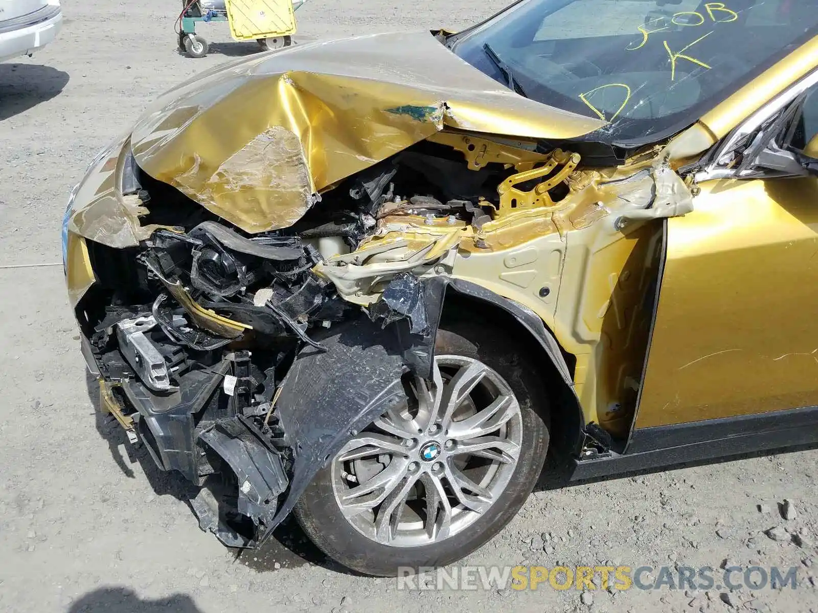 9 Photograph of a damaged car WBXYJ5C56KEF82766 BMW X2 2019
