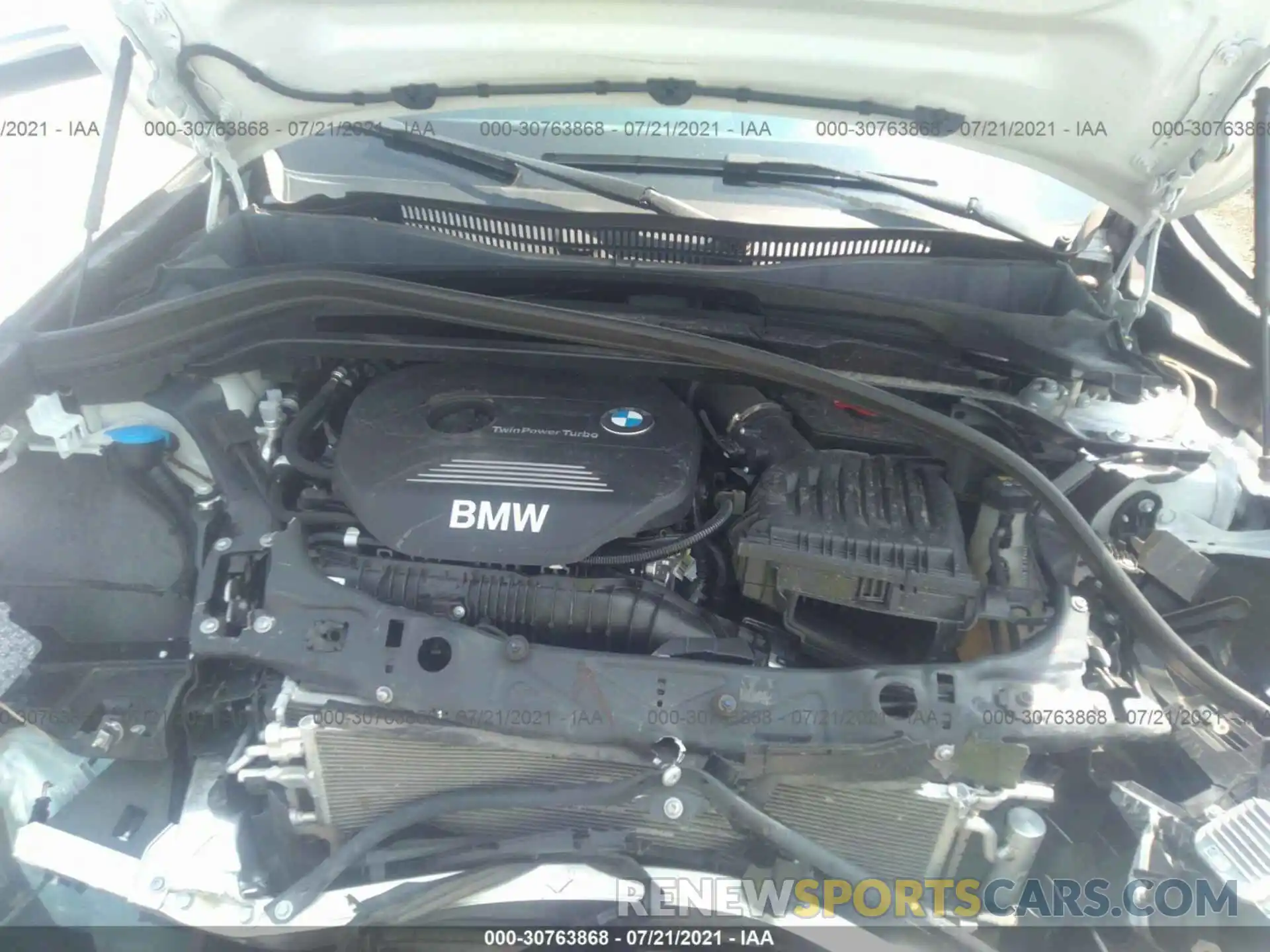 10 Photograph of a damaged car WBXYJ5C56KEF82928 BMW X2 2019