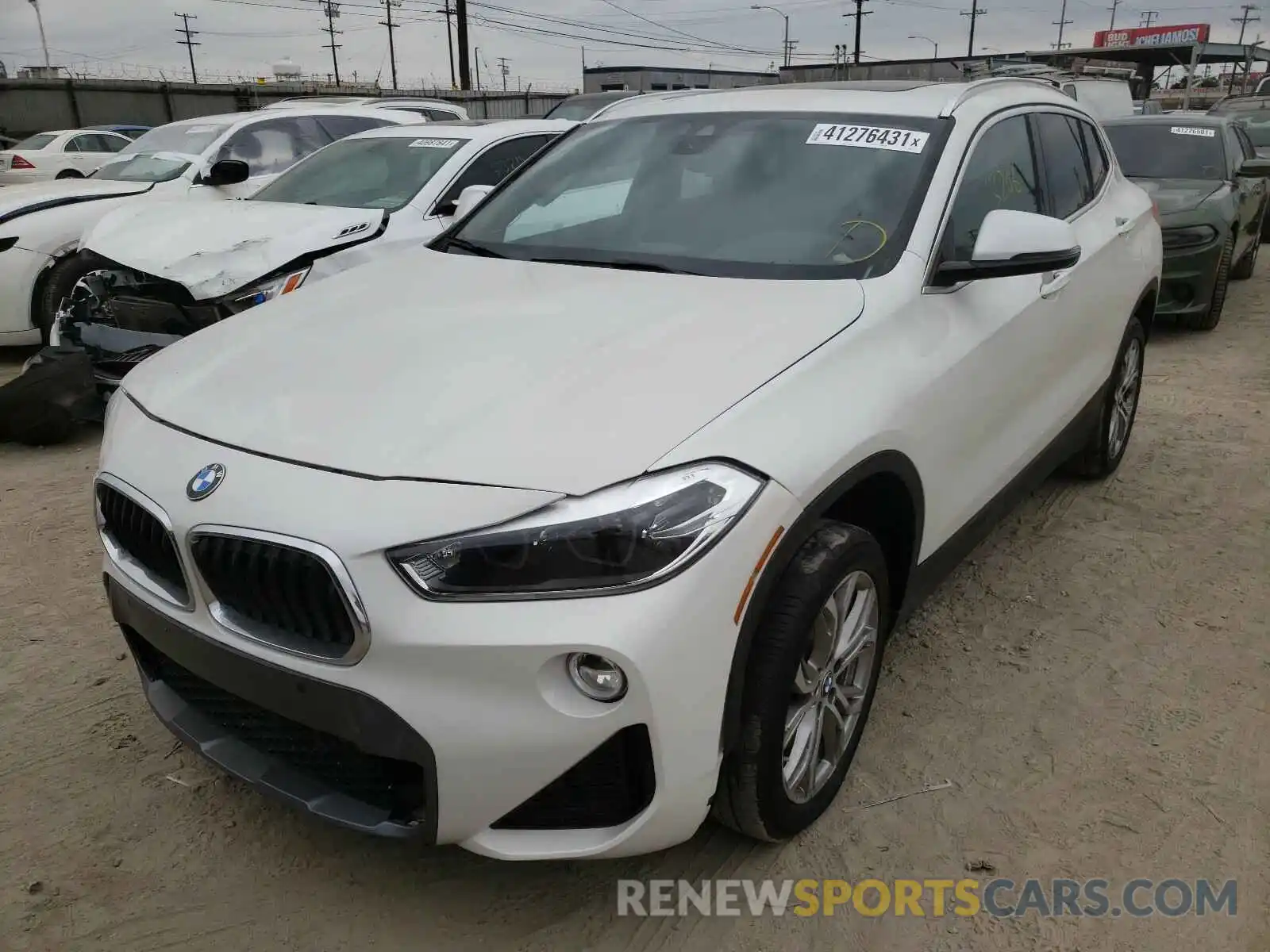 2 Photograph of a damaged car WBXYJ5C56KEF83187 BMW X2 2019