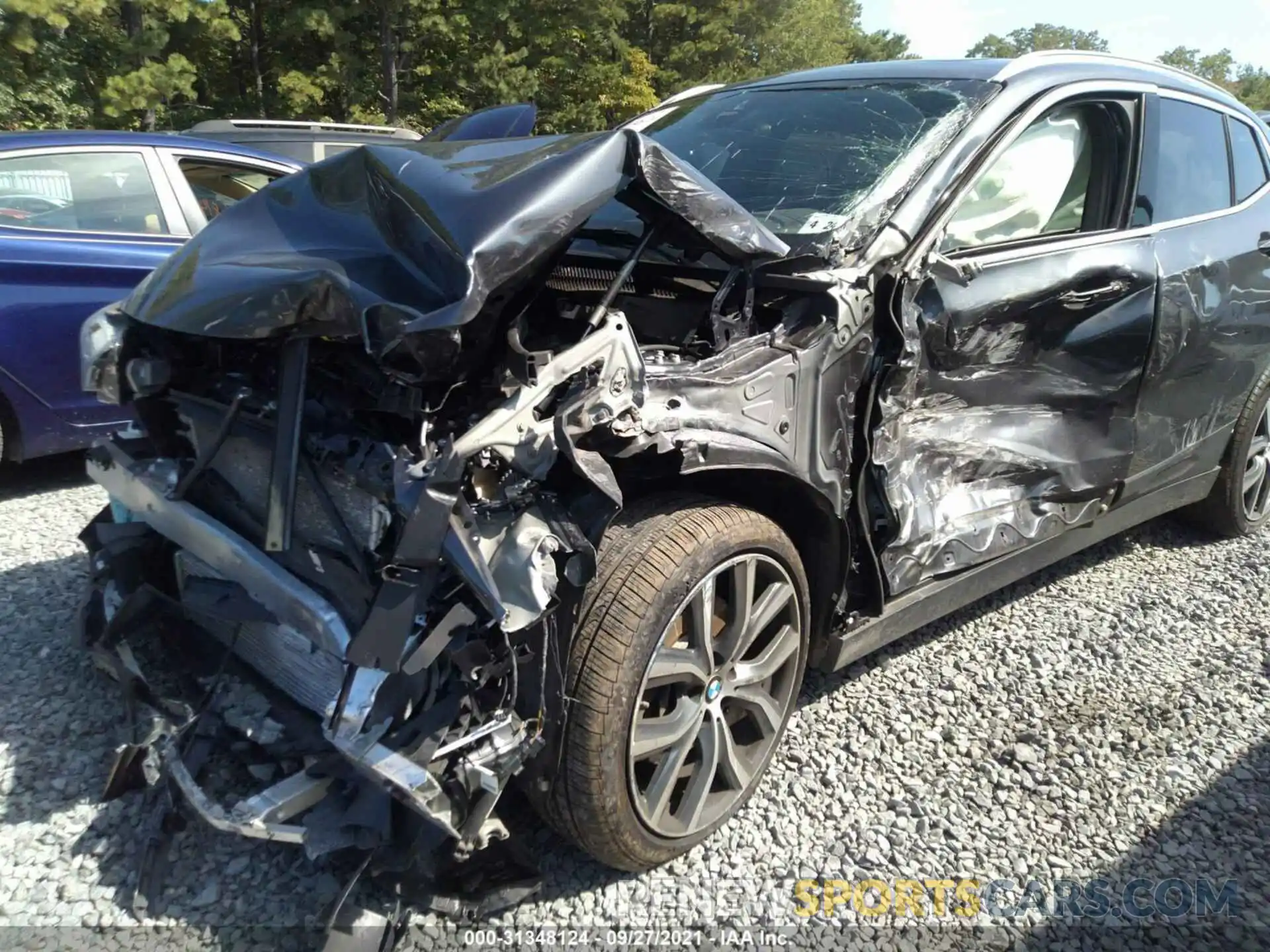 6 Photograph of a damaged car WBXYJ5C56KEF83593 BMW X2 2019