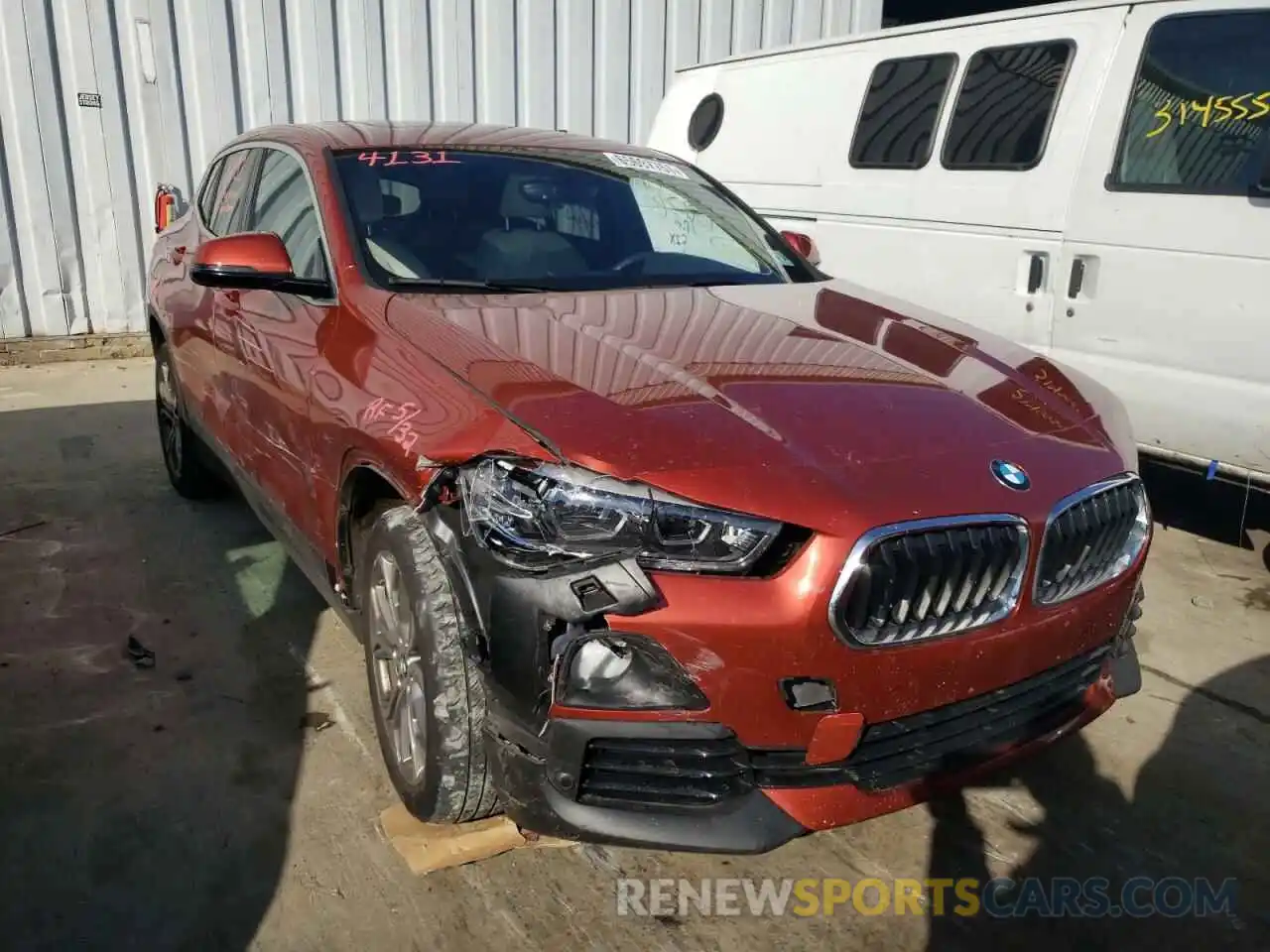 1 Photograph of a damaged car WBXYJ5C57K5N07104 BMW X2 2019