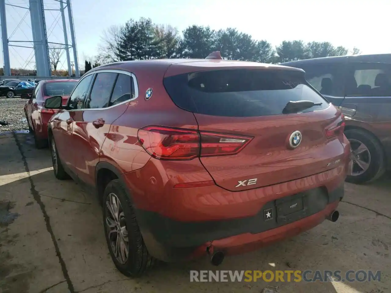 3 Photograph of a damaged car WBXYJ5C57K5N07104 BMW X2 2019