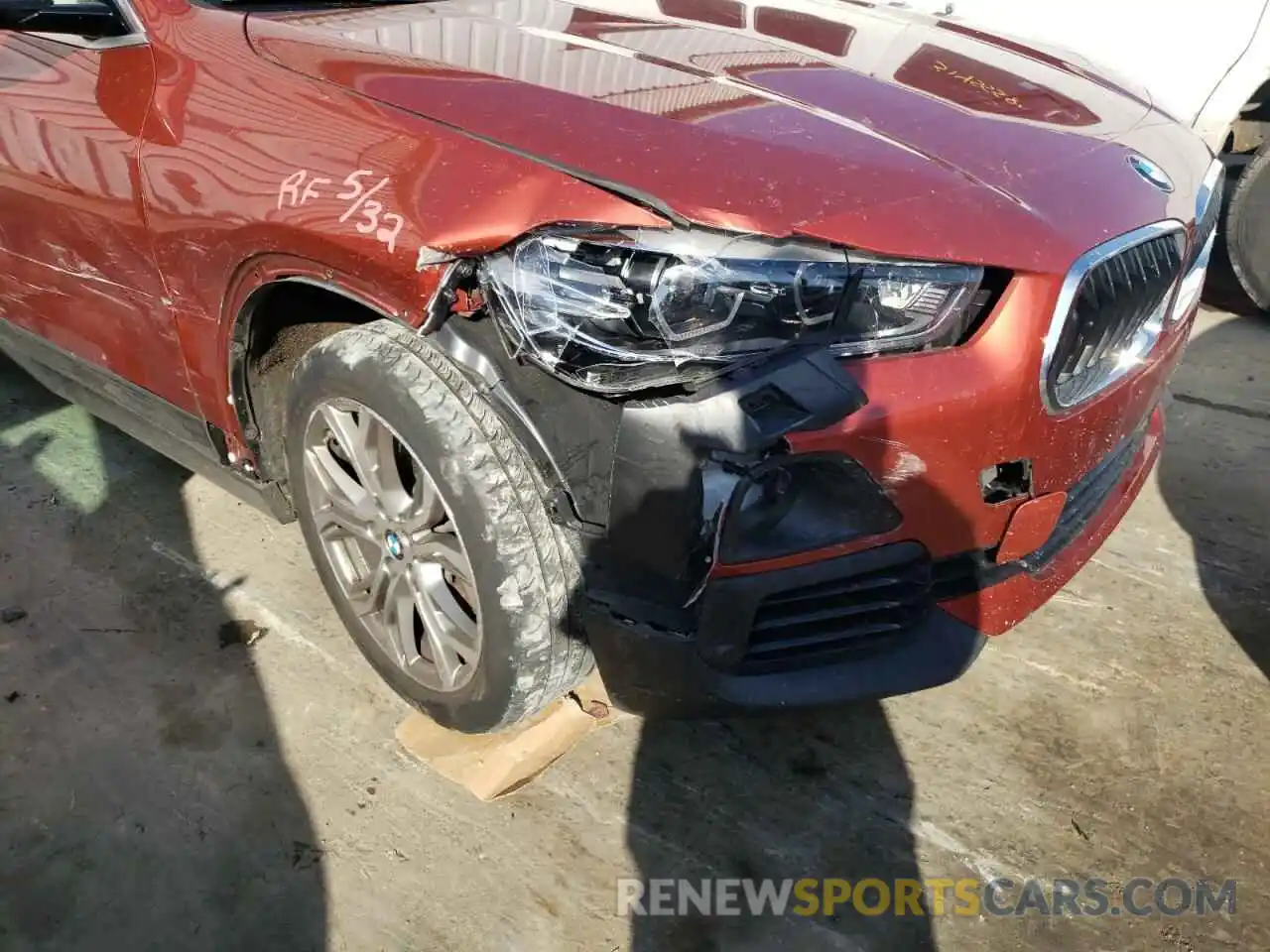 9 Photograph of a damaged car WBXYJ5C57K5N07104 BMW X2 2019